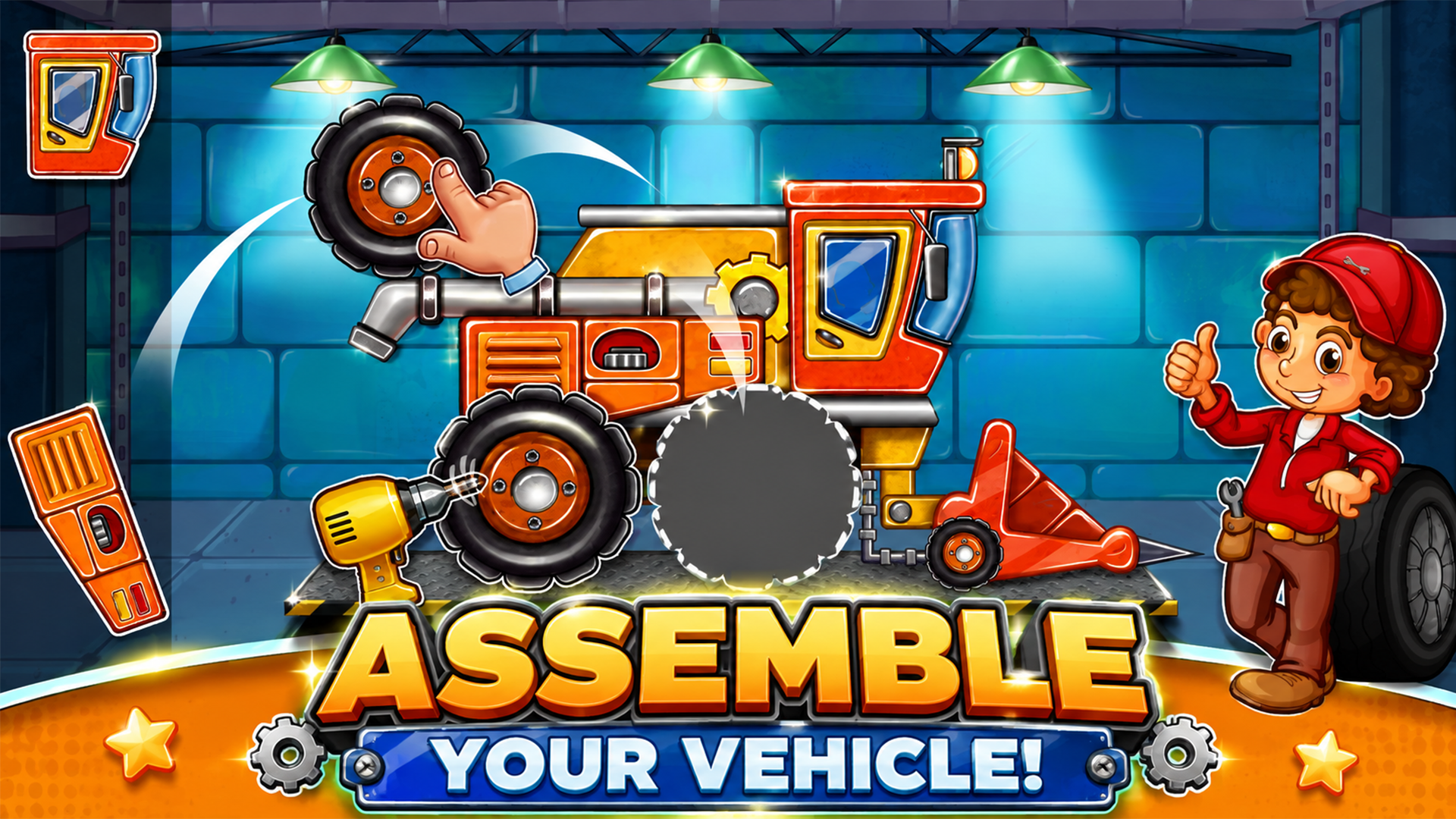 اسکرین شات 1 بازی Tractor Farm Games for Kids