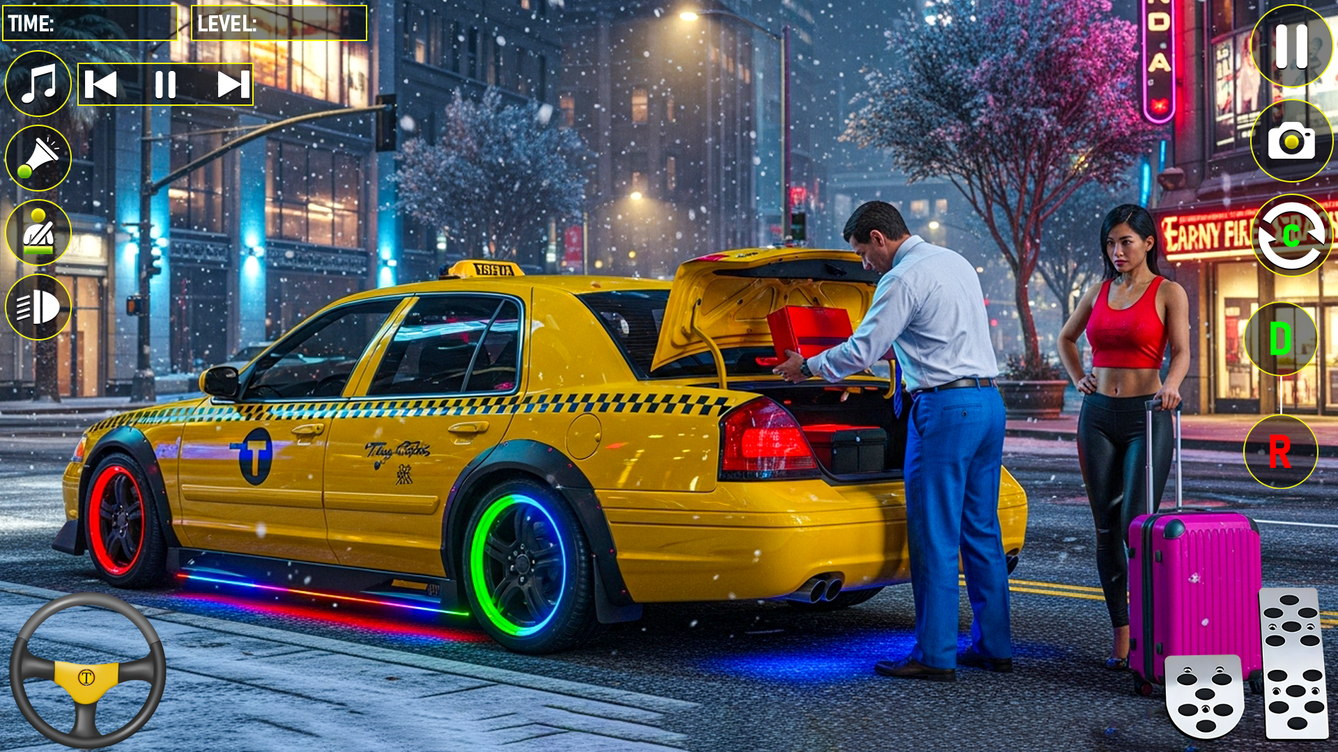 اسکرین شات 7 بازی City Taxi Simulator Car Drive