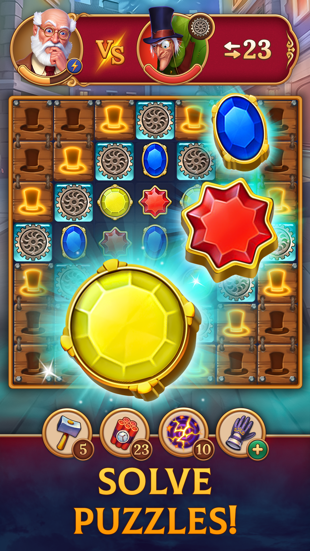 اسکرین شات 1 بازی Clockmaker: Adult Match 3 Game