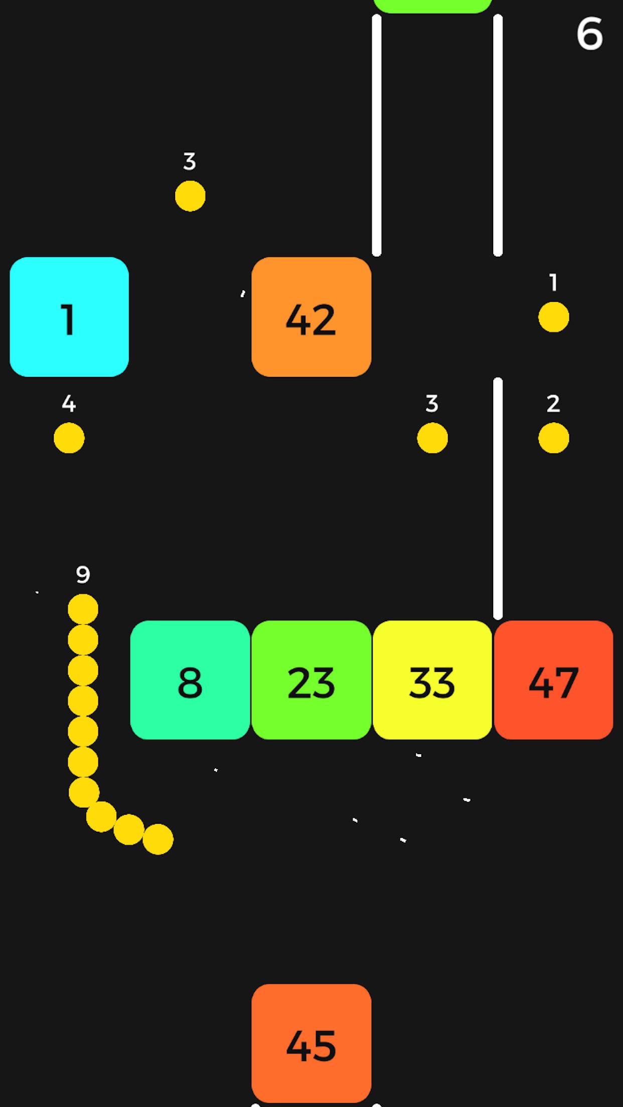 اسکرین شات 2 بازی Snake VS Block