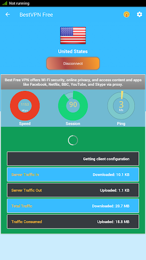 اسکرین شات 5 برنامه YourVPN - Best Free VPN - Unlimited and Secure VPN