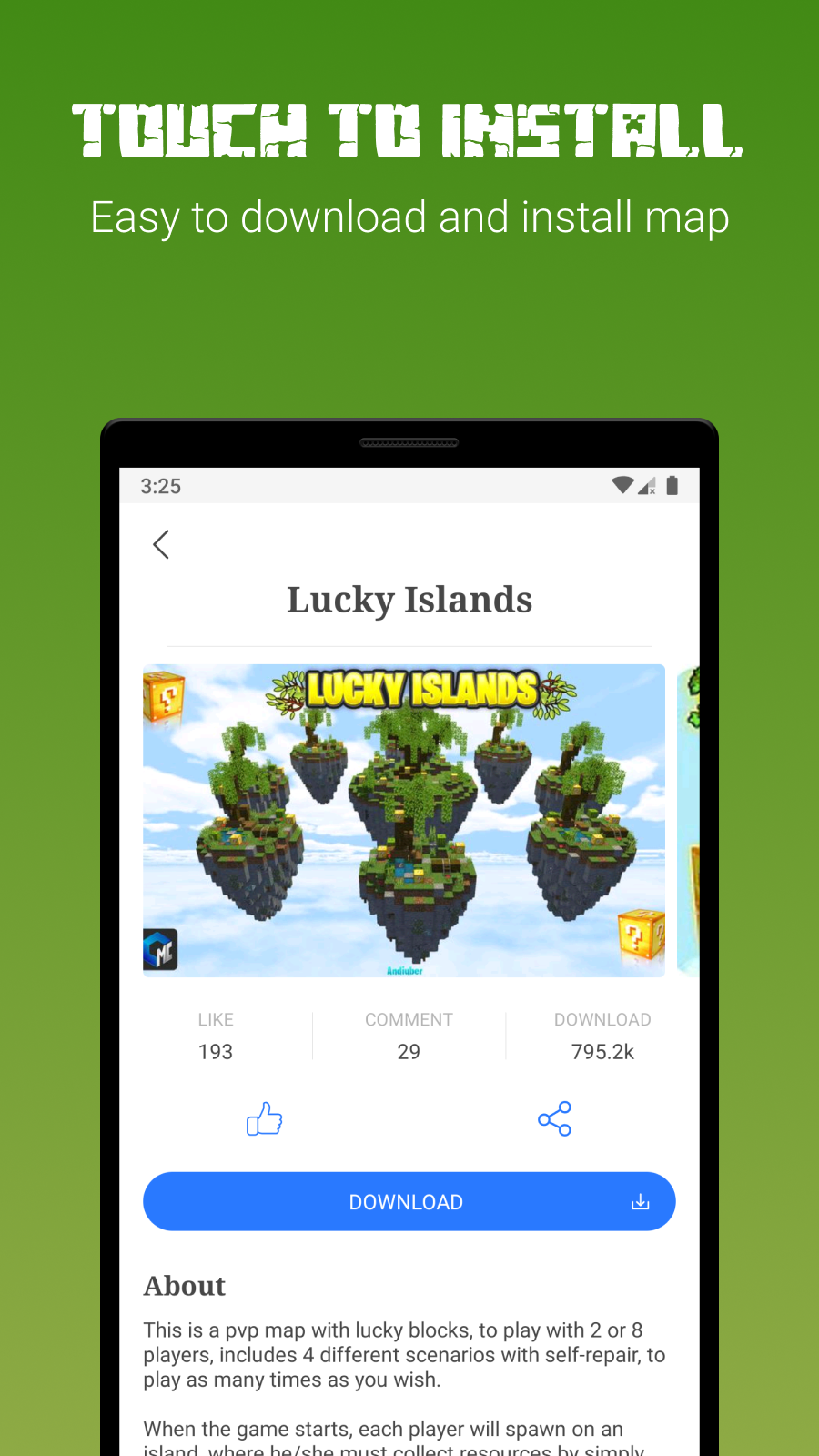 اسکرین شات 4 برنامه Master Maps For Minecraft PE