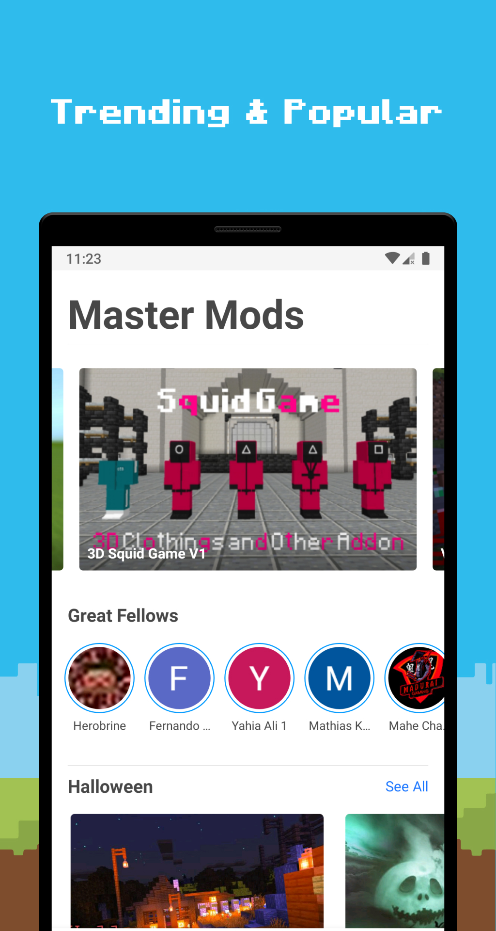 اسکرین شات 1 برنامه Master Mods For MCPE