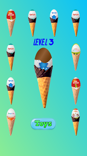 اسکرین شات 3 بازی Ice Cream Surprise Eggs