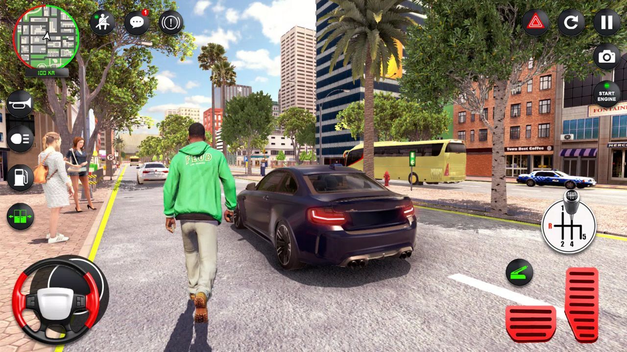 اسکرین شات 3 بازی ماشین بازی با BMW Z4