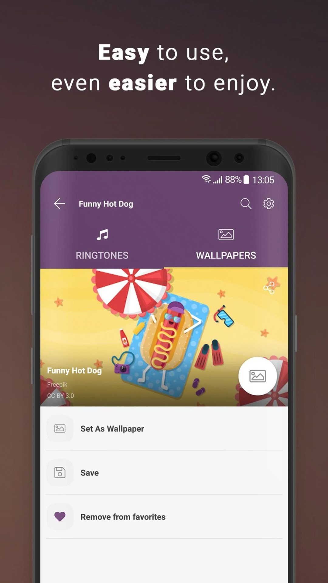 اسکرین شات 5 برنامه Cool Ringtones for Android™