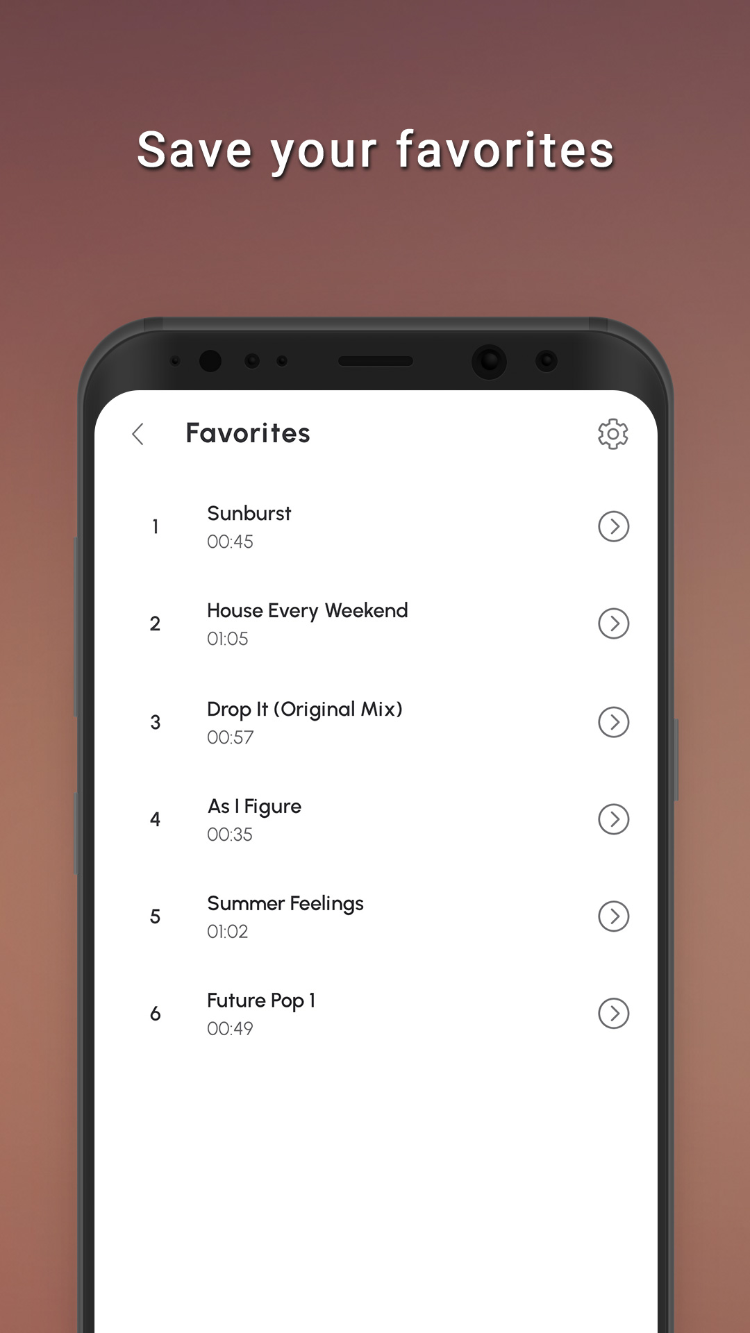 اسکرین شات 3 برنامه Awesome Ringtones