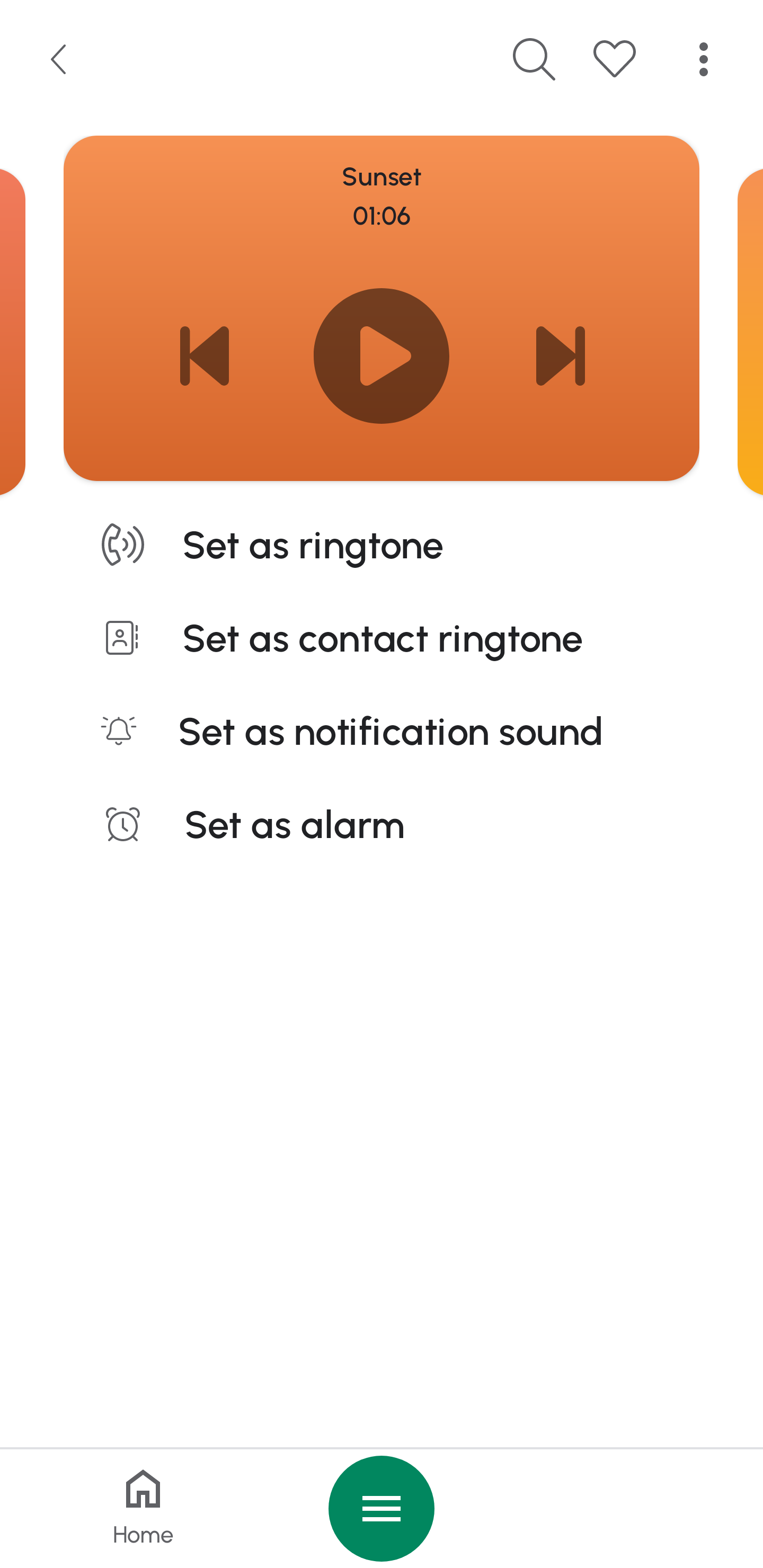 اسکرین شات 7 برنامه Ringtones for Android™