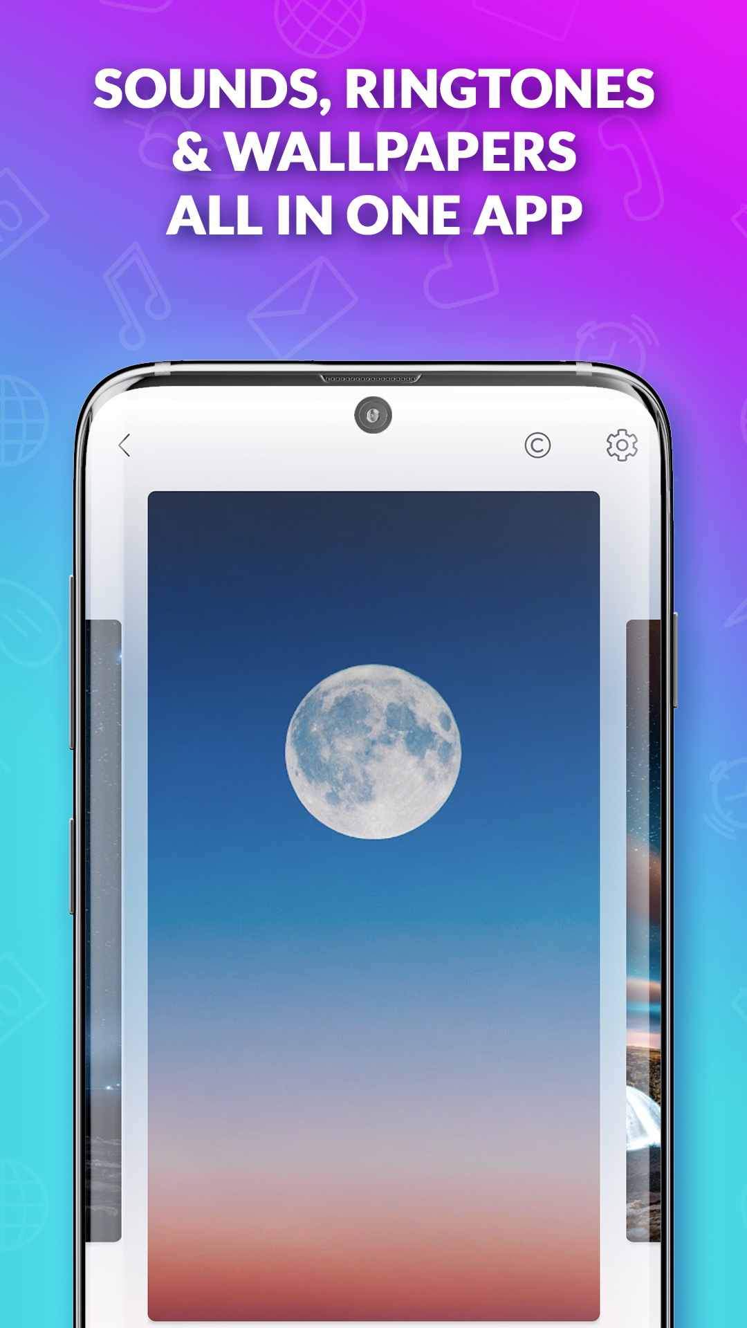 اسکرین شات 5 برنامه Notification Sounds