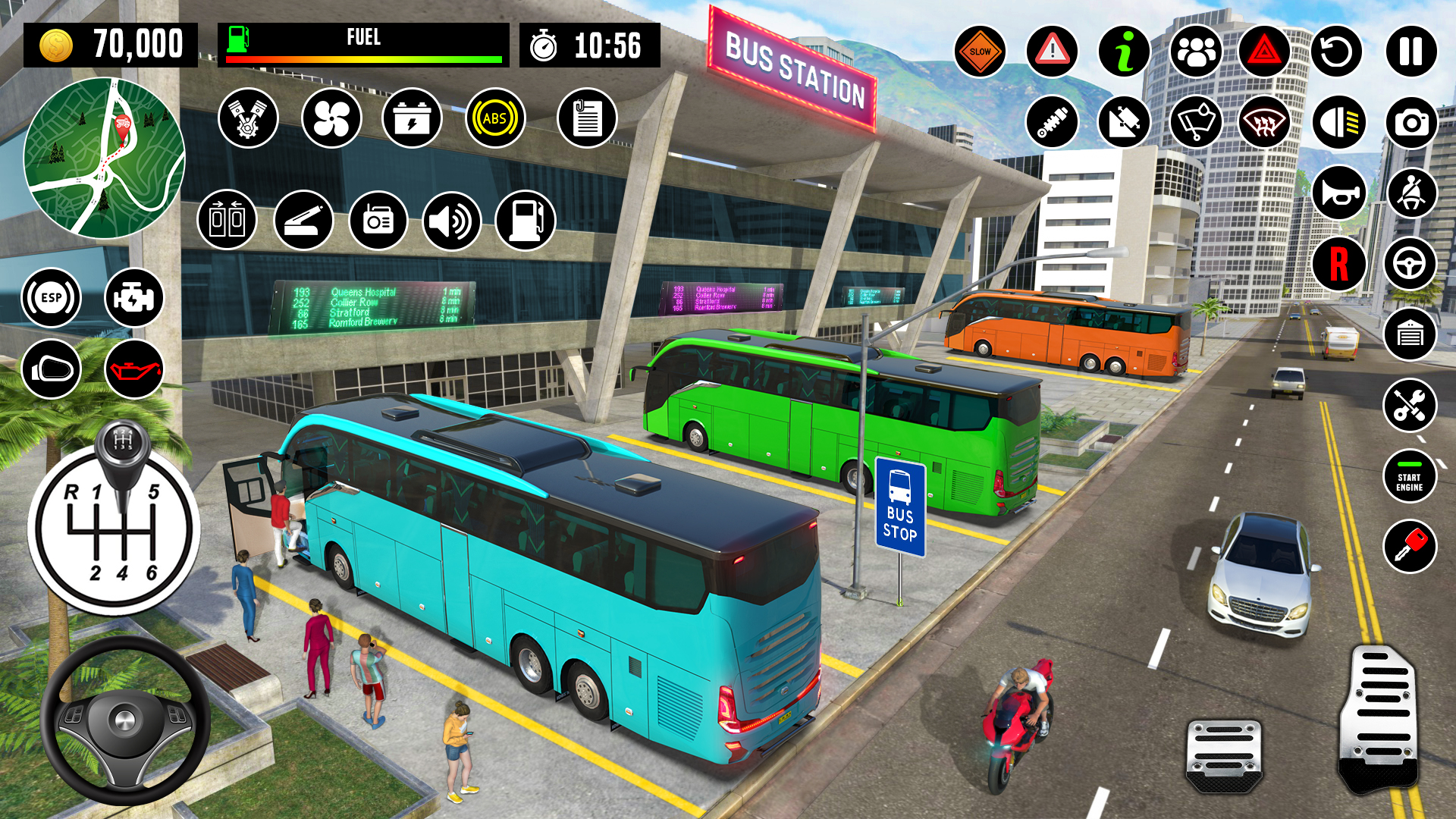 اسکرین شات 7 بازی Bus Driving School : Bus Games