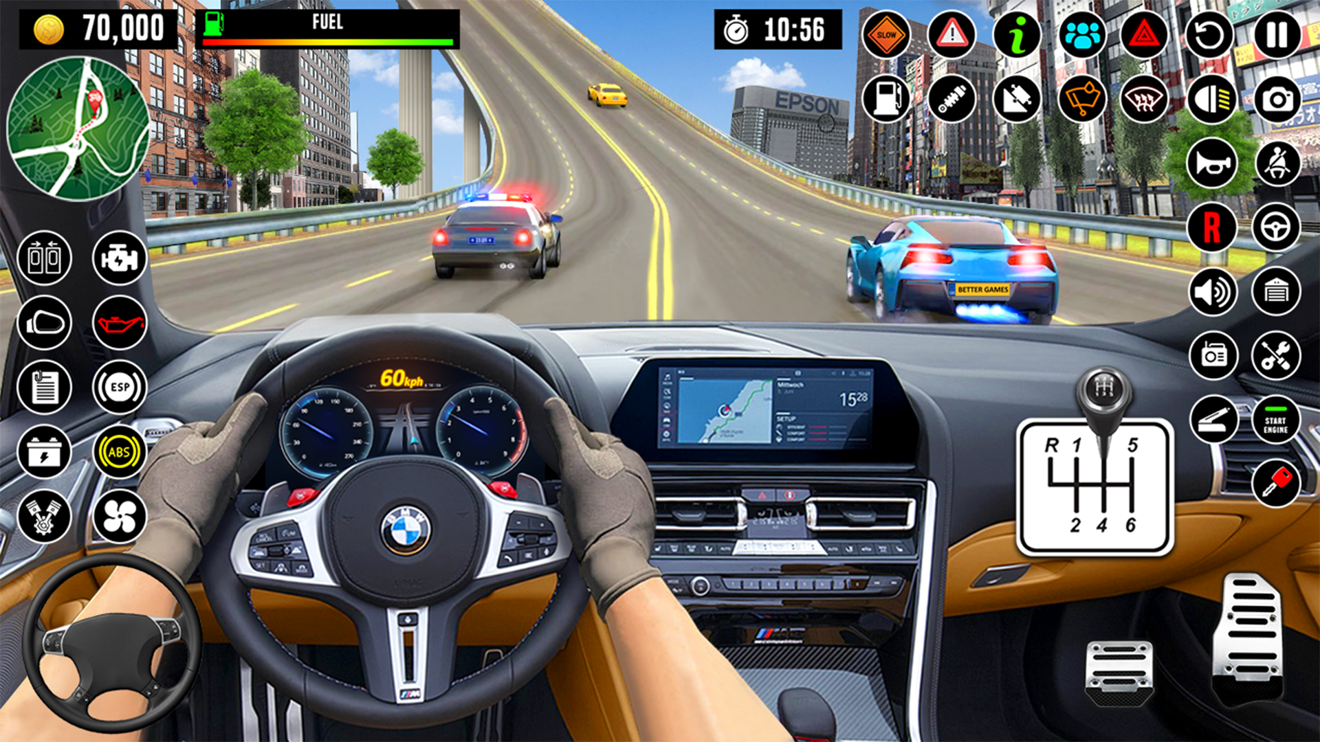 اسکرین شات 5 بازی City Driving School Car Games