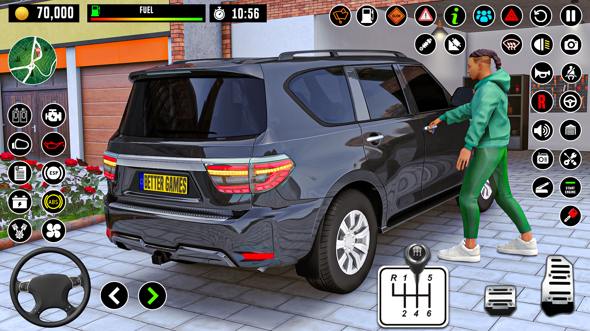 اسکرین شات 3 بازی City Driving School Car Games