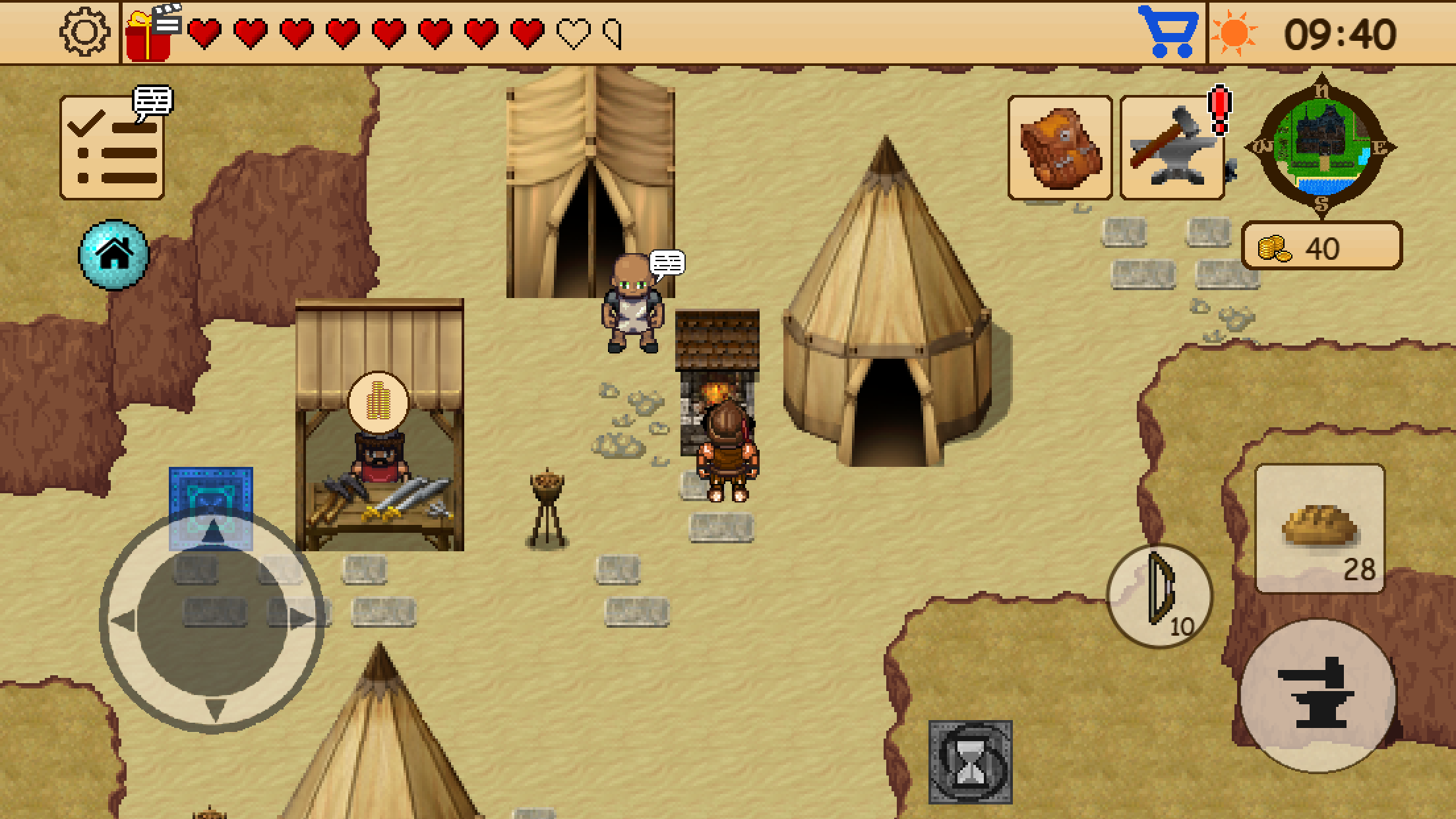 اسکرین شات 7 بازی Survival RPG 4: Haunted Manor