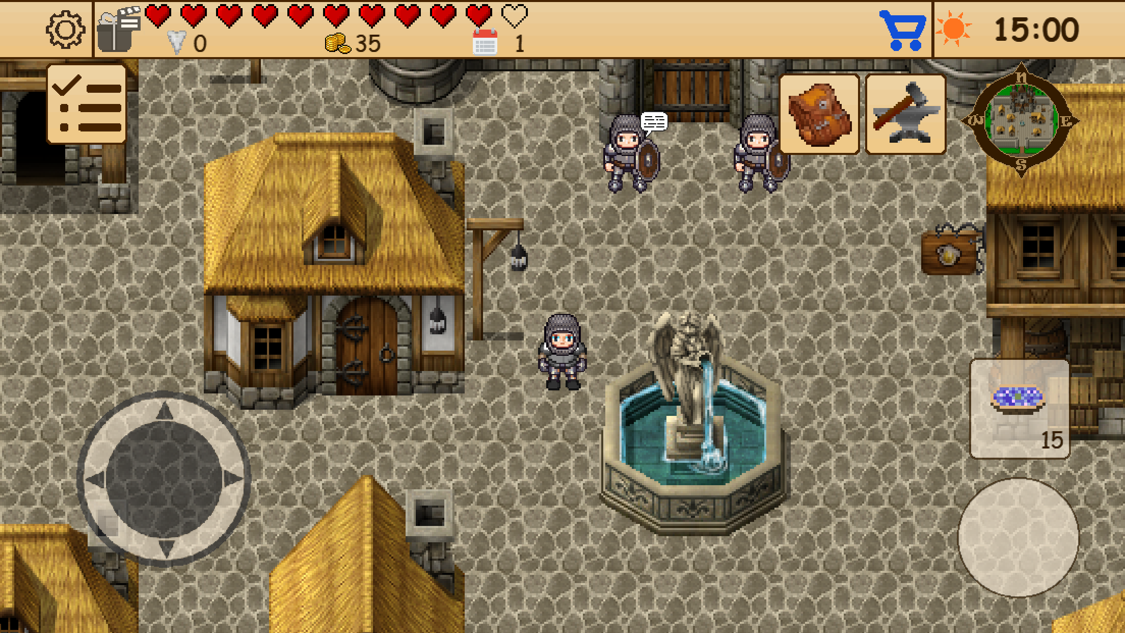 اسکرین شات 1 بازی Survival RPG 3:Lost in time 2D
