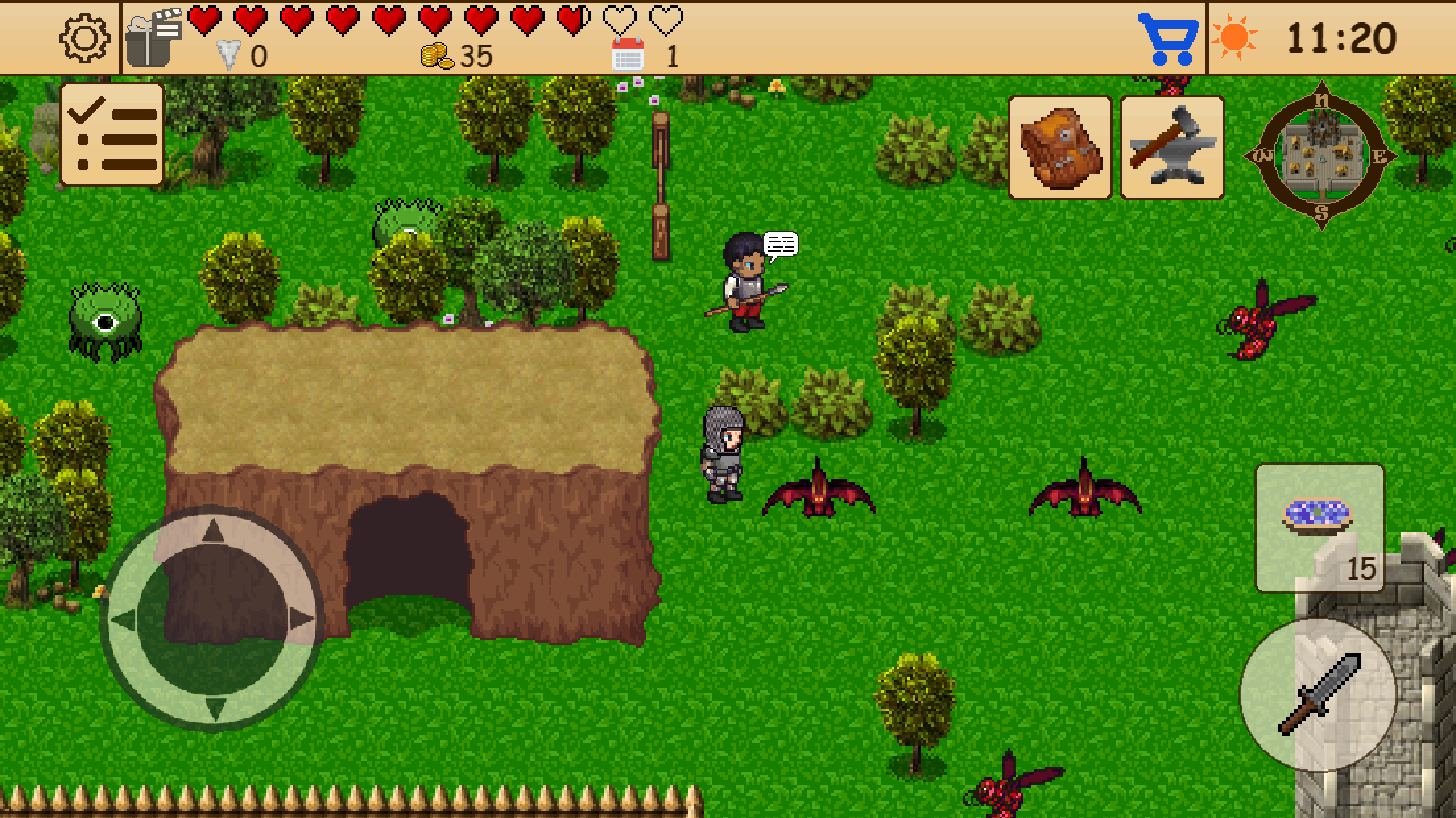 اسکرین شات 4 بازی Survival RPG 3:Lost in time 2D