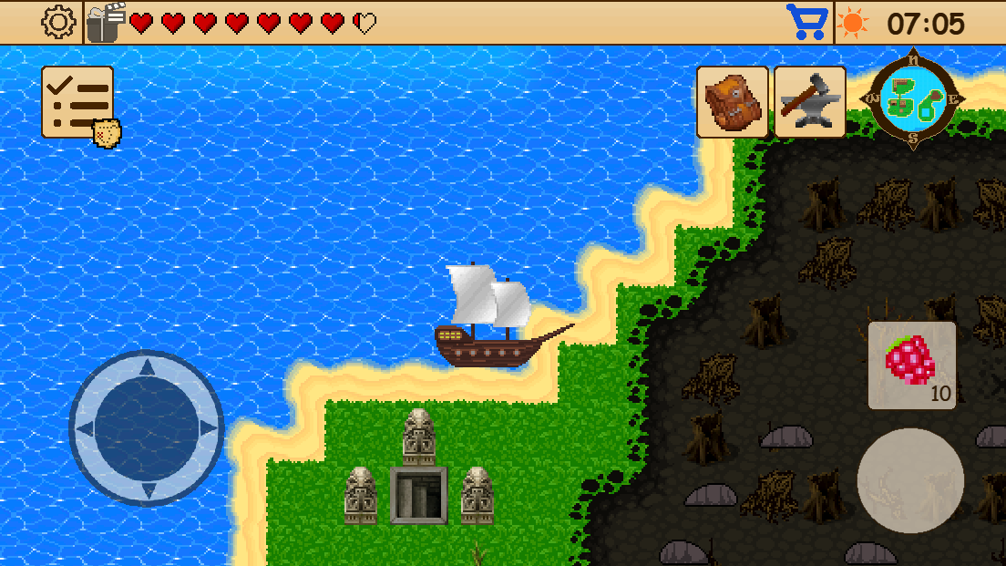 اسکرین شات 7 بازی Survival RPG 1: Lost Treasure