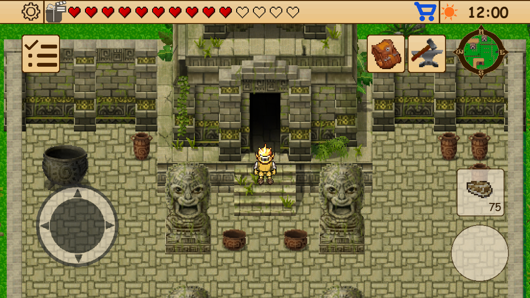 اسکرین شات 3 بازی Survival RPG 2:Temple Ruins 2D