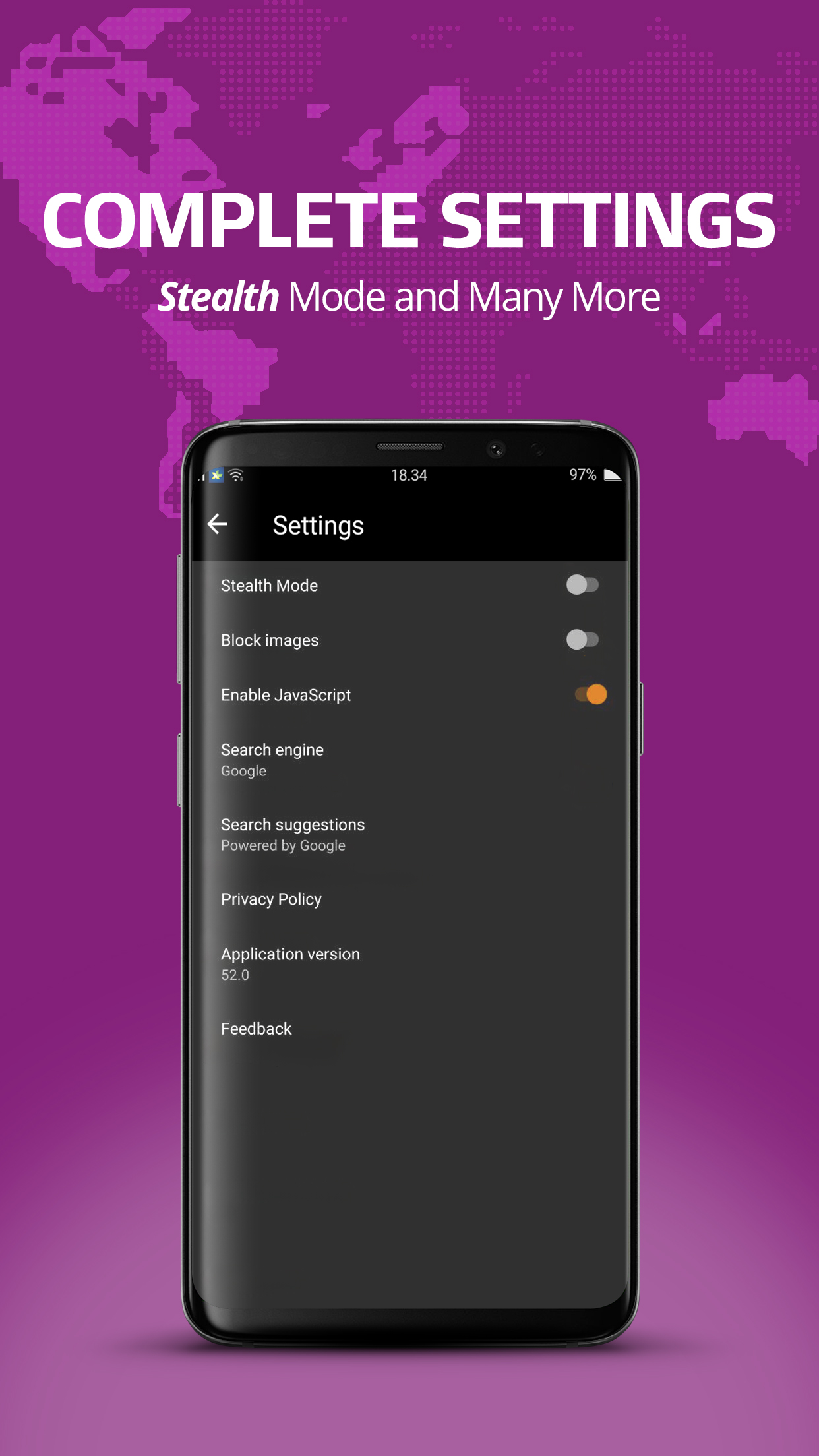 اسکرین شات 2 برنامه BXE Browser: Fast and Reliable