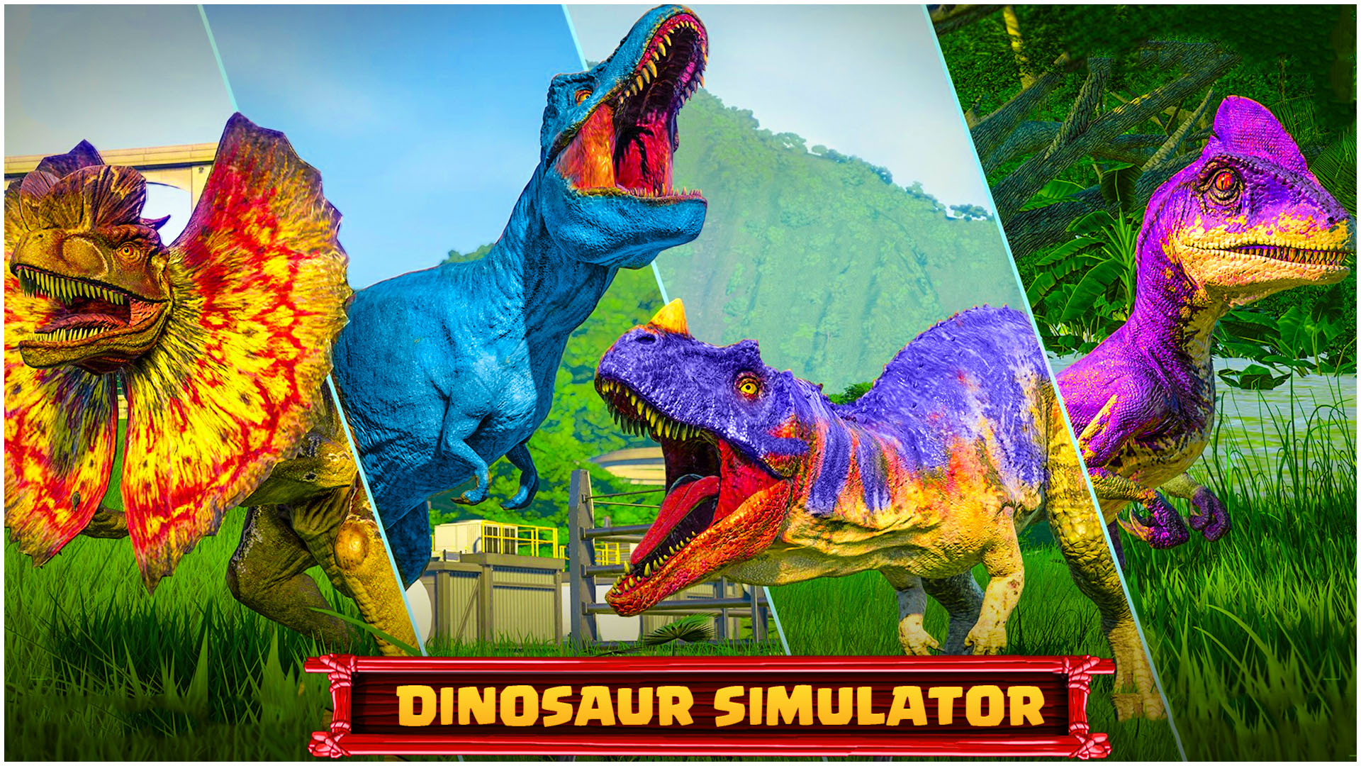اسکرین شات 3 برنامه Real Dino game: Dinosaur Games