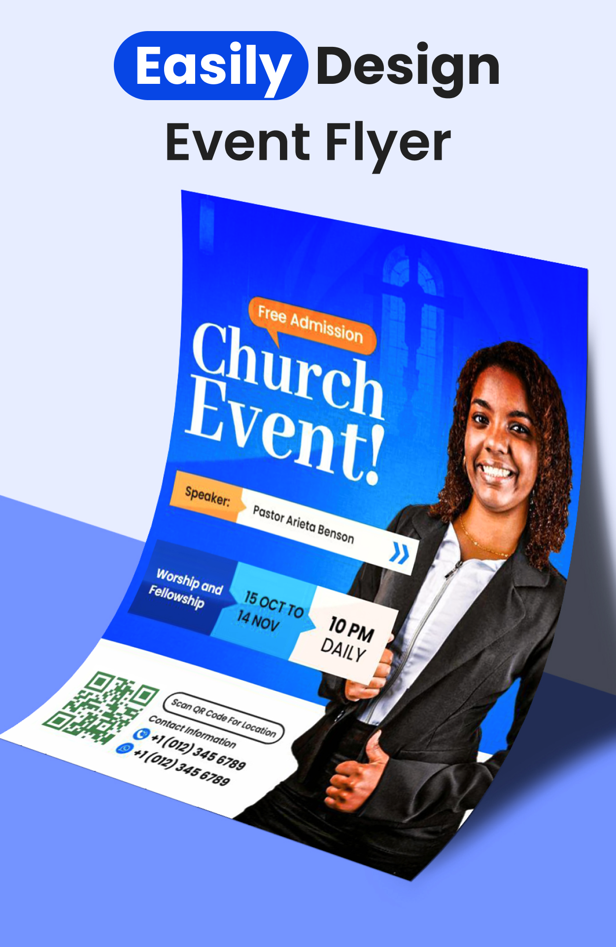 اسکرین شات 7 برنامه Flyer Maker, Poster Maker