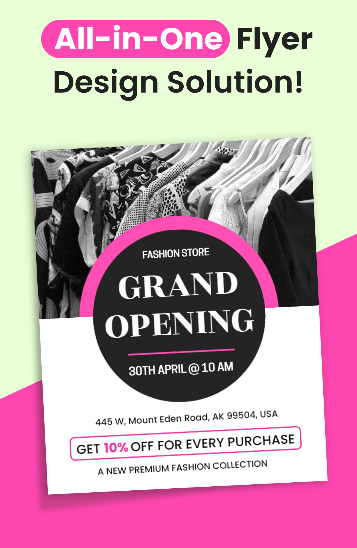 اسکرین شات 8 برنامه Flyer Maker, Poster Maker