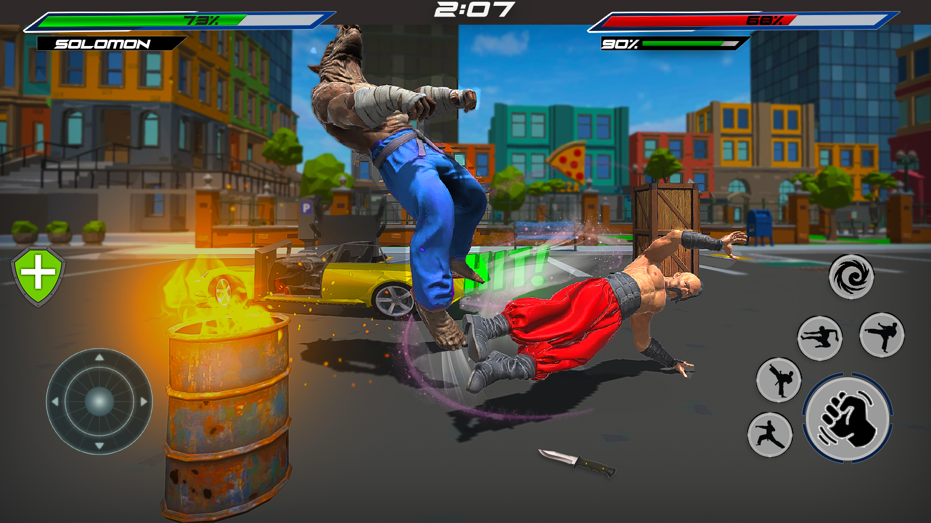 اسکرین شات 4 بازی Karate Fighter: Kombat Games