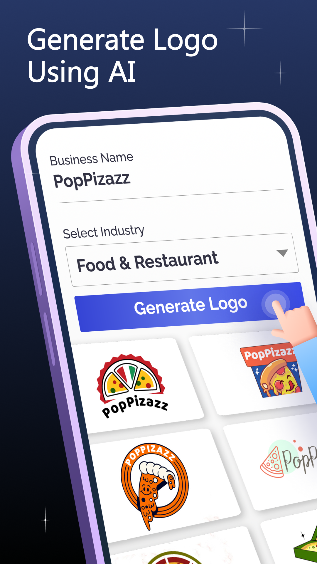 اسکرین شات 1 برنامه Logo Maker, AI Logo Generator