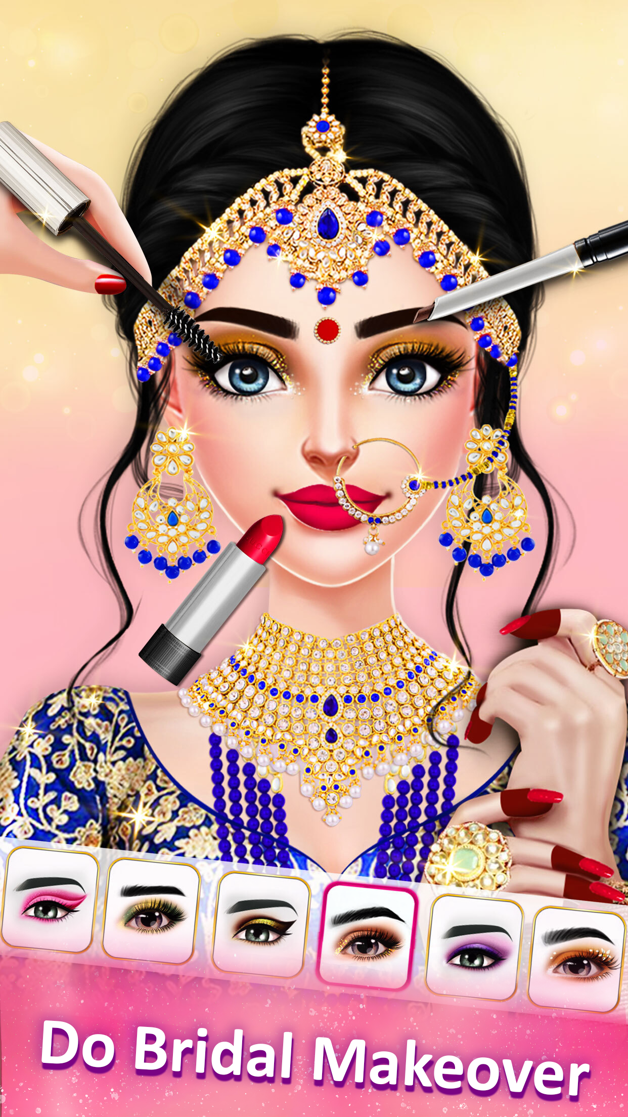 اسکرین شات 4 بازی Fashion Wedding Makeup Games