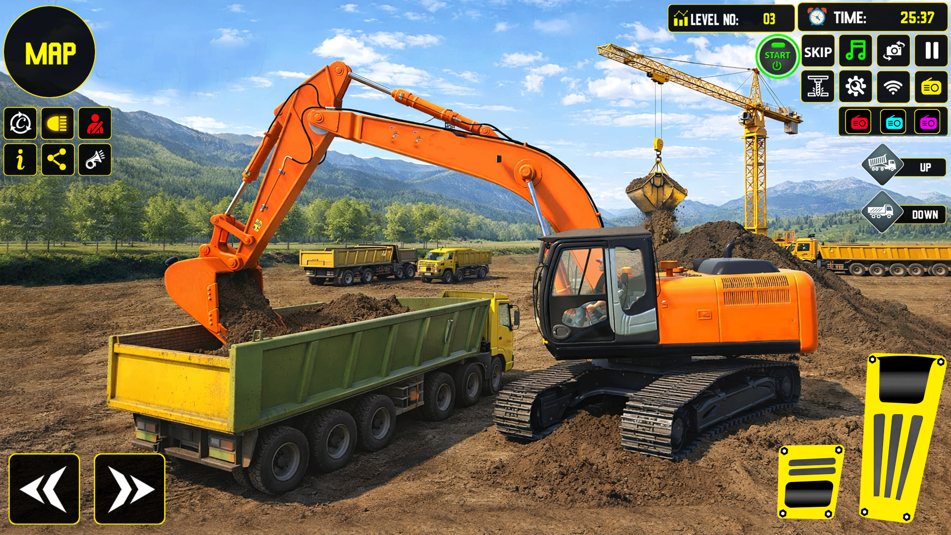 اسکرین شات 3 بازی Road Construction Truck Game
