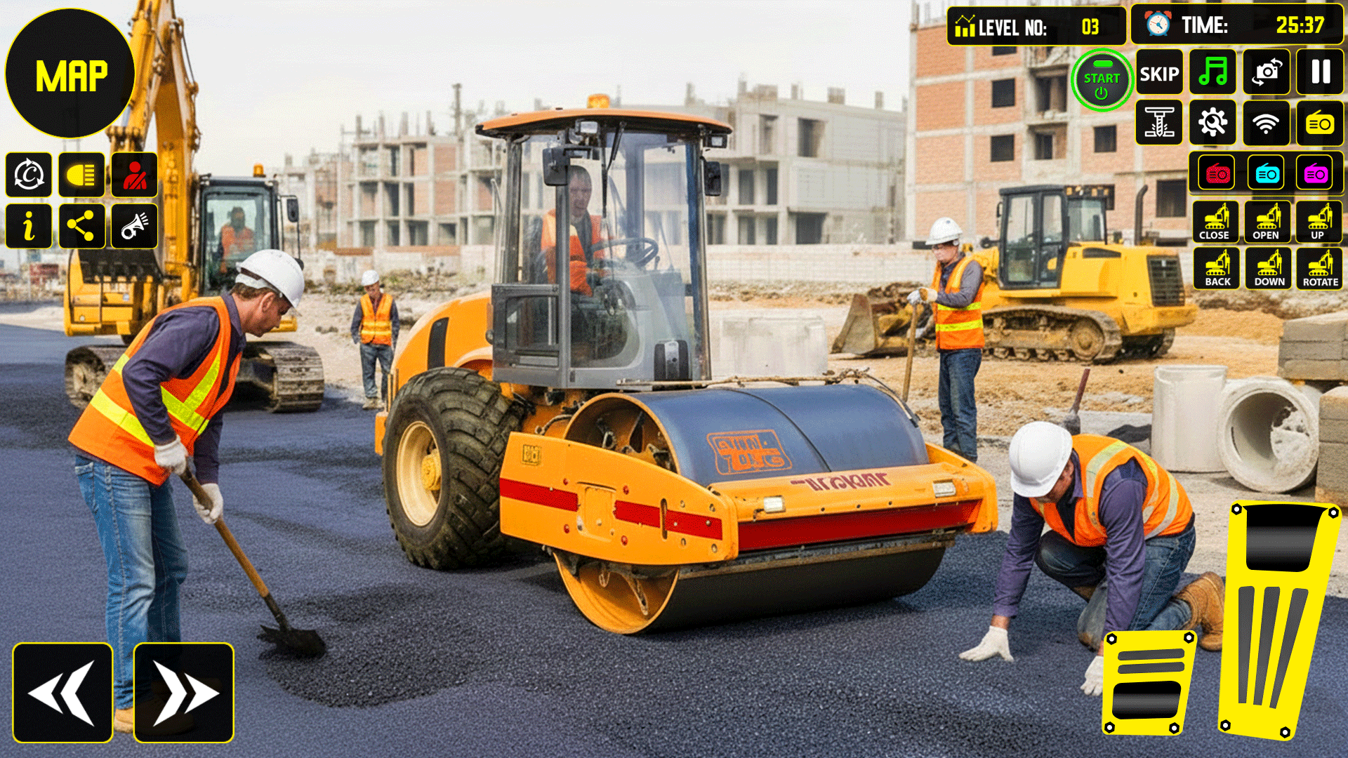اسکرین شات 7 بازی Road Construction Truck Game
