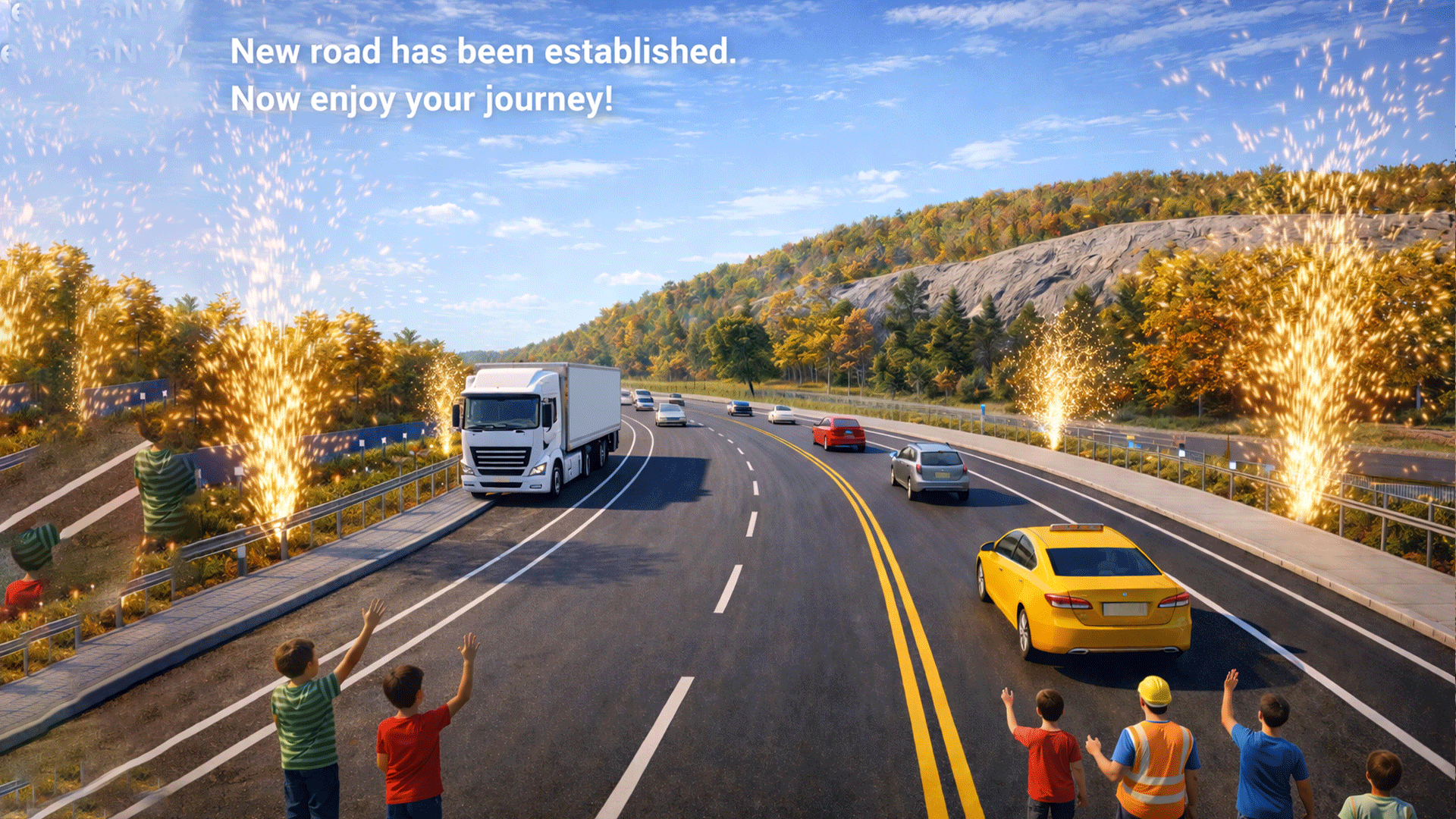 اسکرین شات 8 بازی Road Construction Truck Game