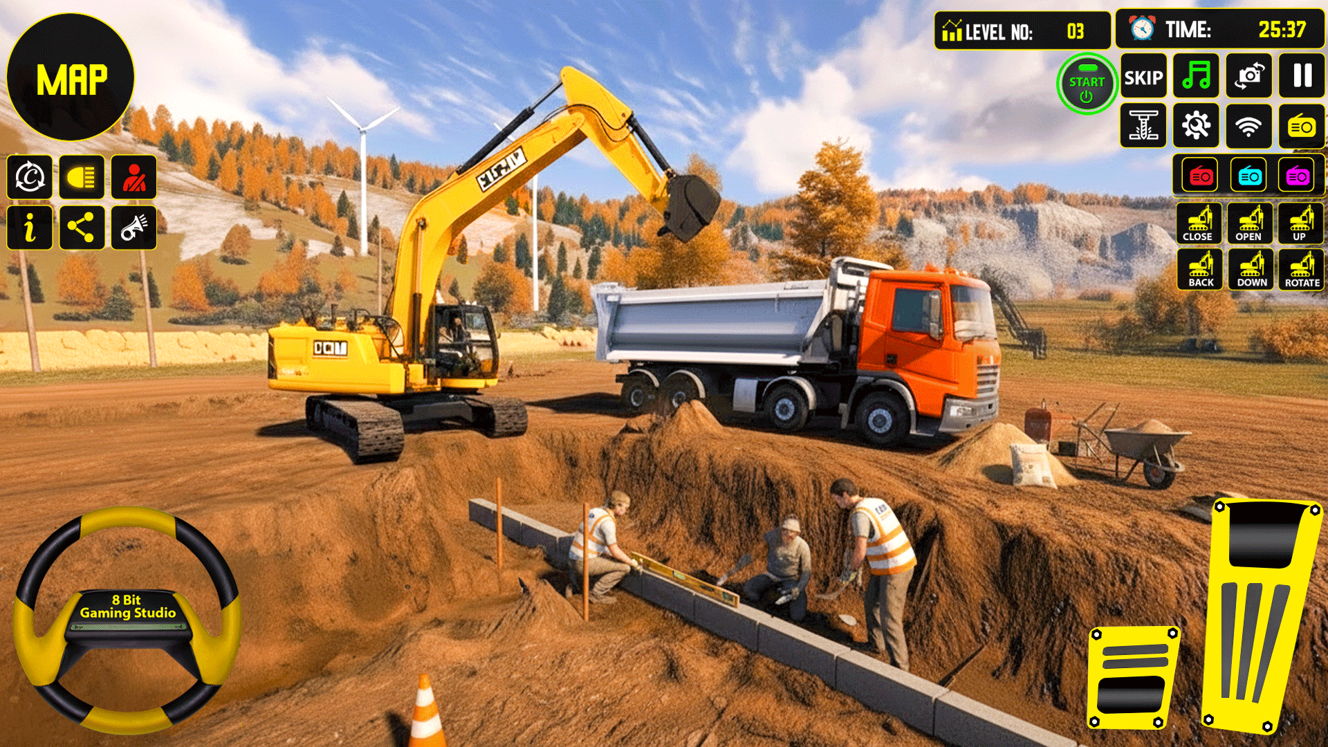 اسکرین شات 6 بازی Road Construction Truck Game