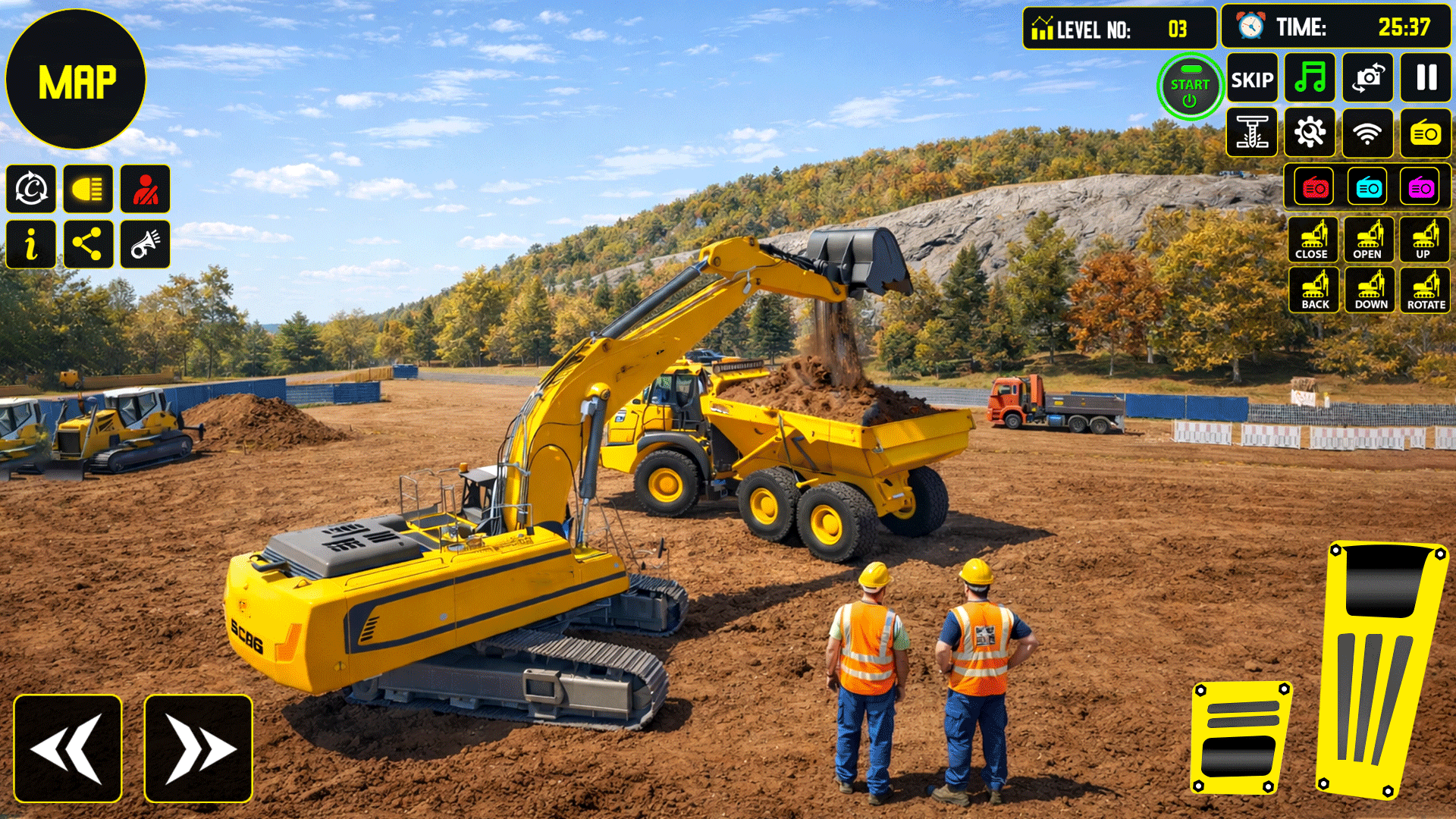 اسکرین شات 4 بازی Road Construction Truck Game