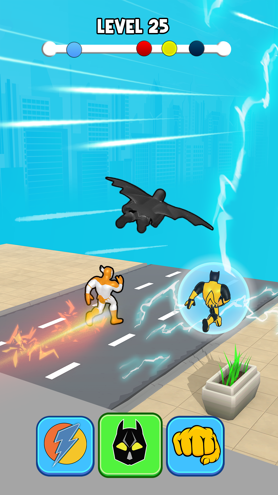 اسکرین شات 7 بازی Superhero Transform Shift Game