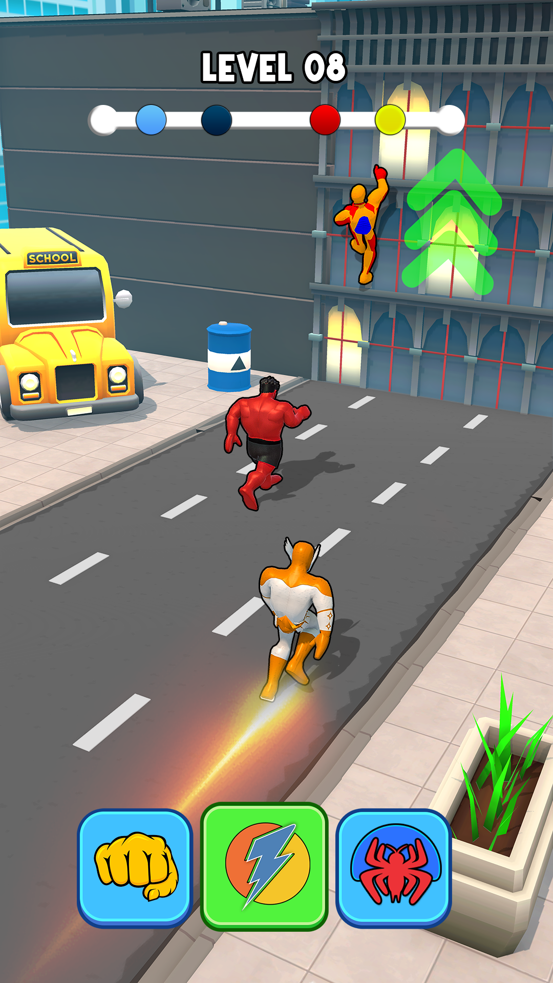 اسکرین شات 2 بازی Superhero Transform Shift Game
