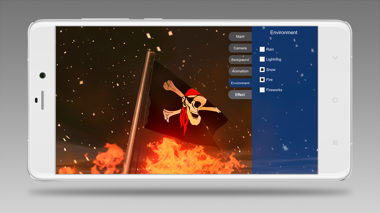 اسکرین شات 7 برنامه 3D Flag Maker