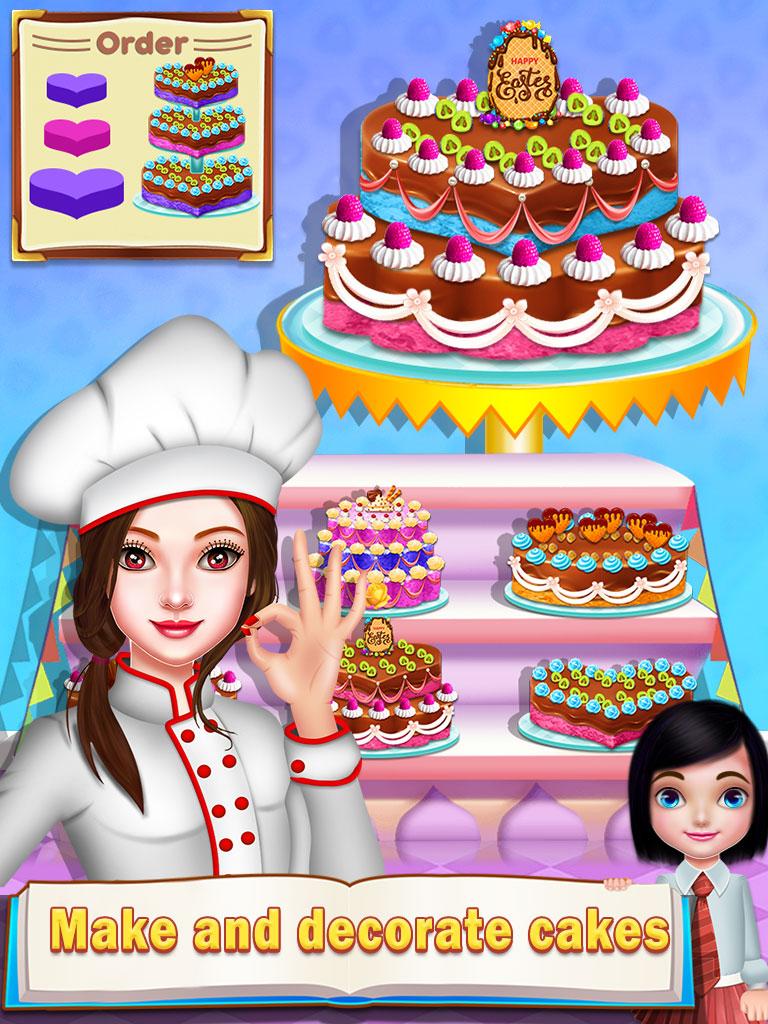 اسکرین شات 1 برنامه Bake, Decorate and Serve Cakes