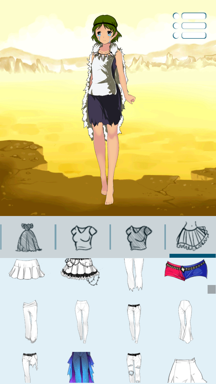 اسکرین شات 2 برنامه Avatar Maker: Anime Girls