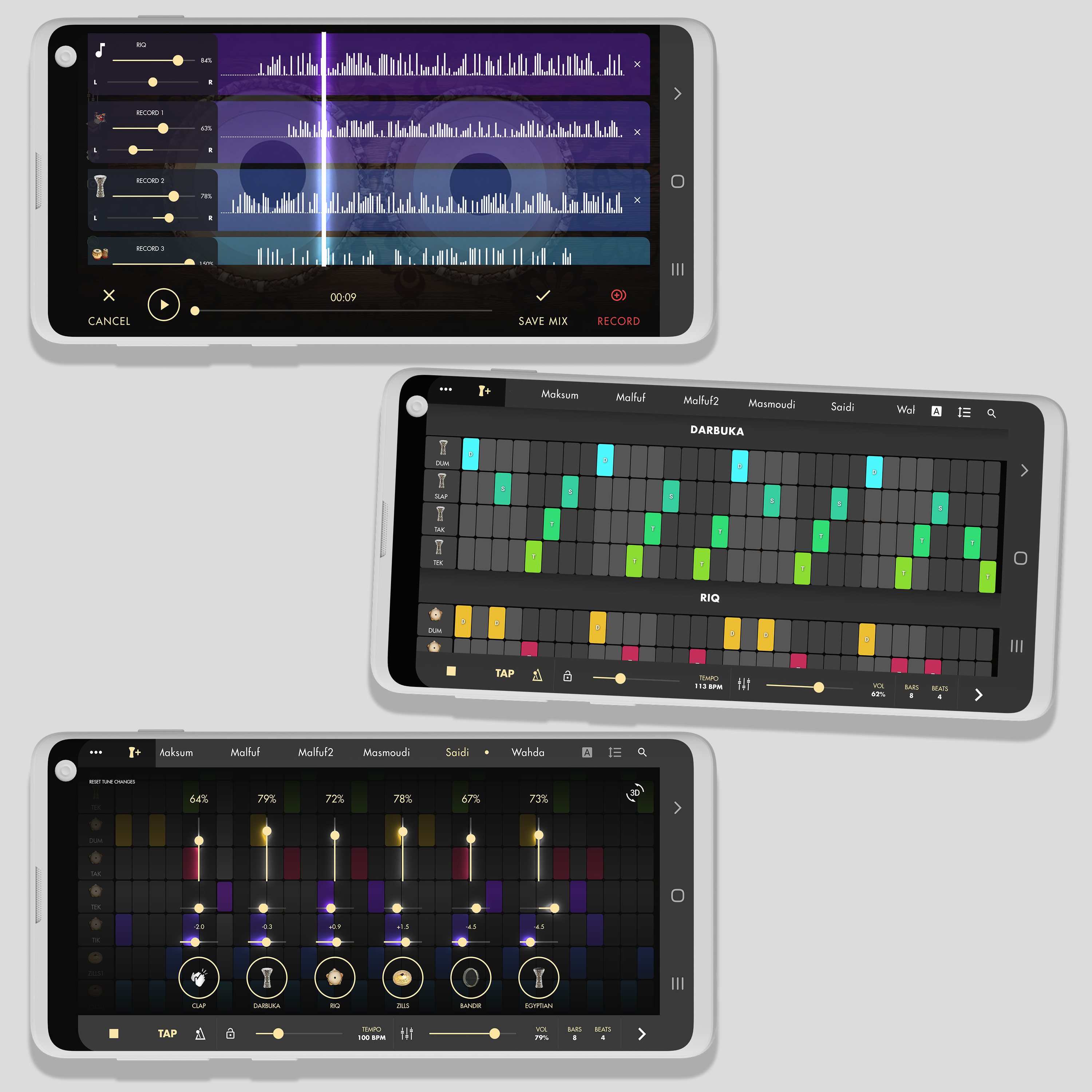 اسکرین شات 3 برنامه Real Darbuka