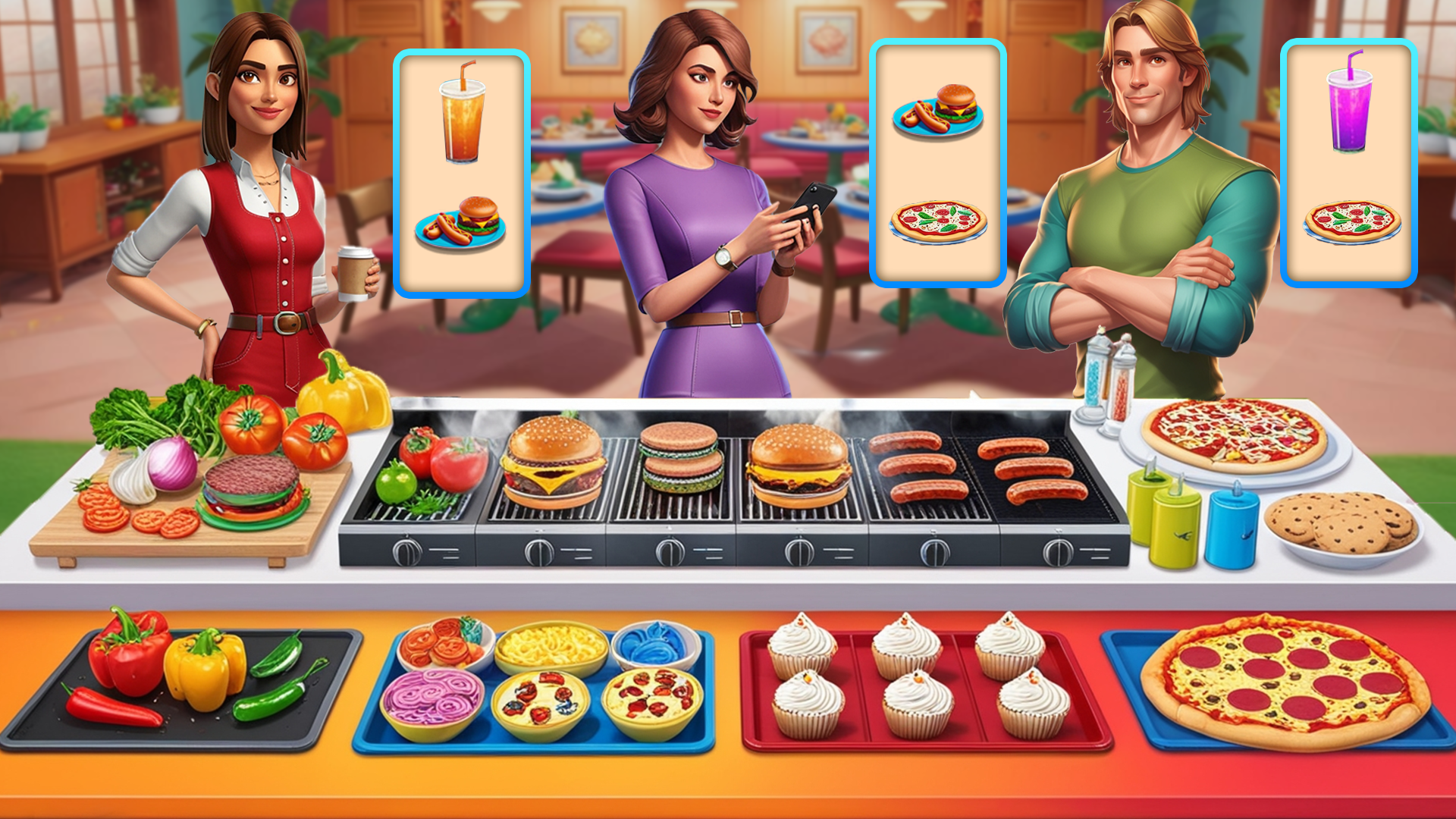 اسکرین شات 4 بازی Cooking Day Master Chef Games