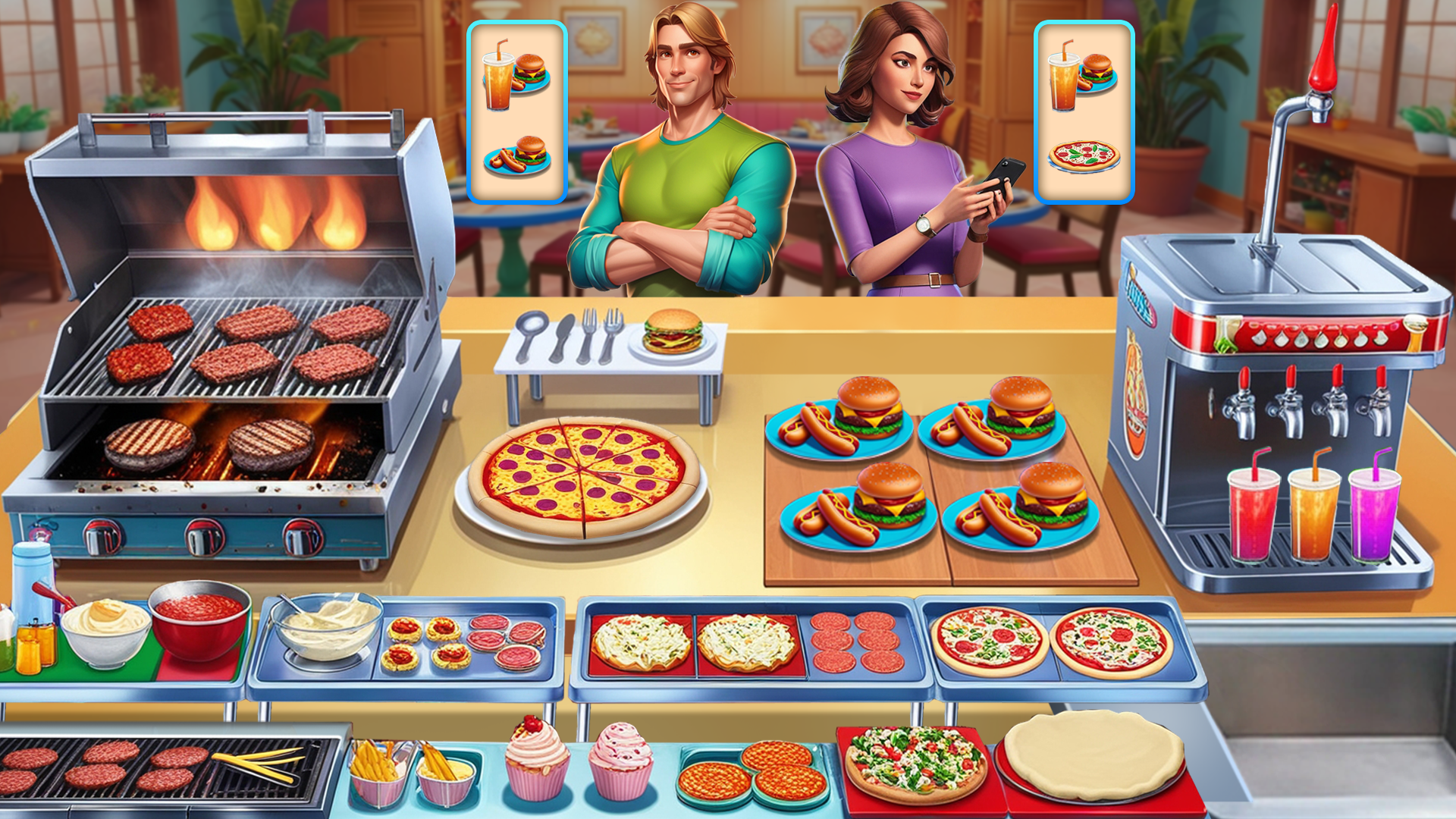 اسکرین شات 3 بازی Cooking Day Master Chef Games