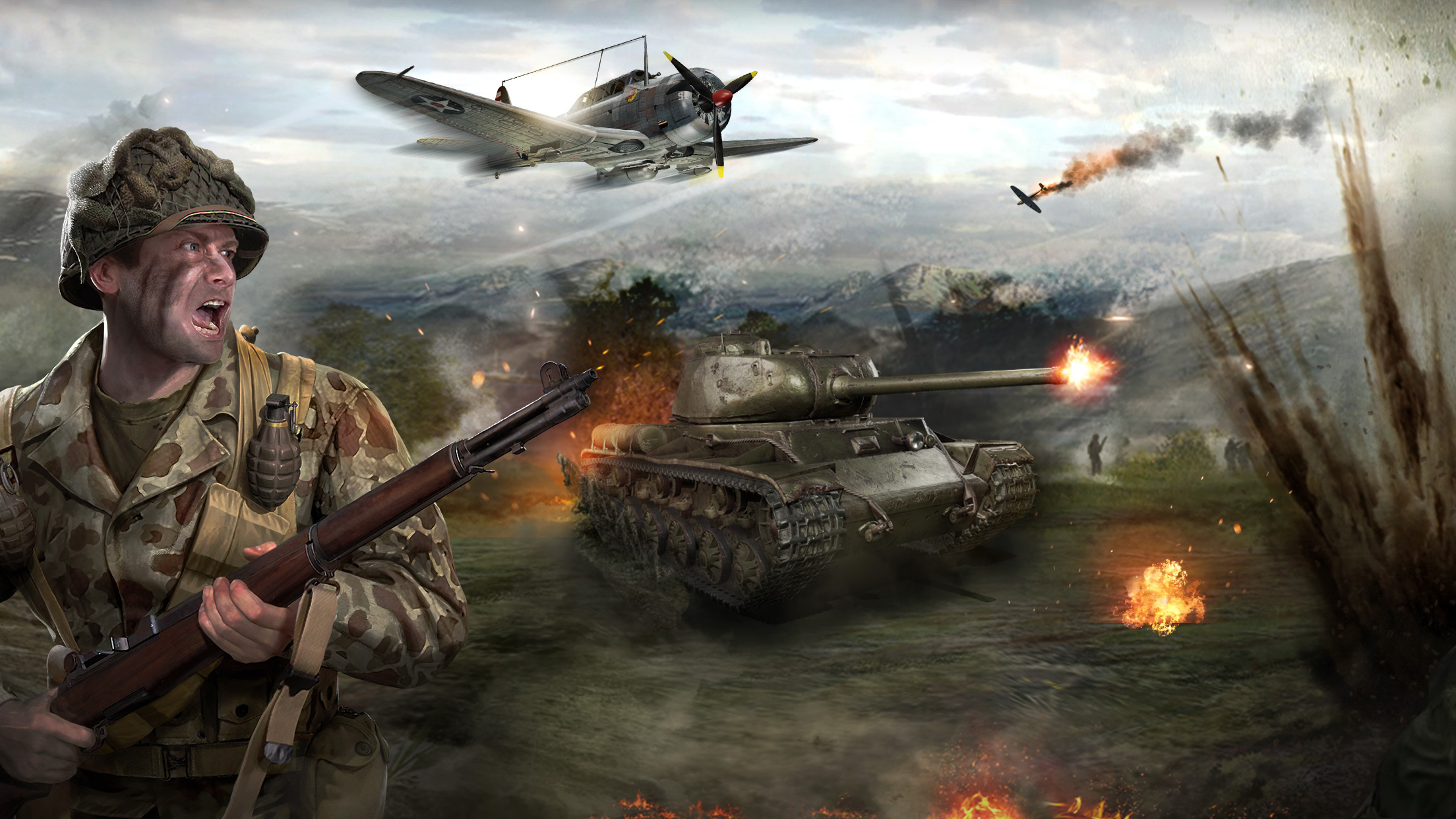 اسکرین شات 3 بازی World War: Machines Conquest