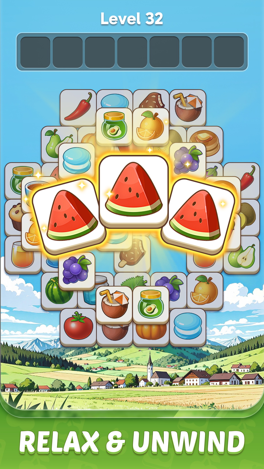 اسکرین شات 2 بازی Tile Match: Triple Puzzle Game