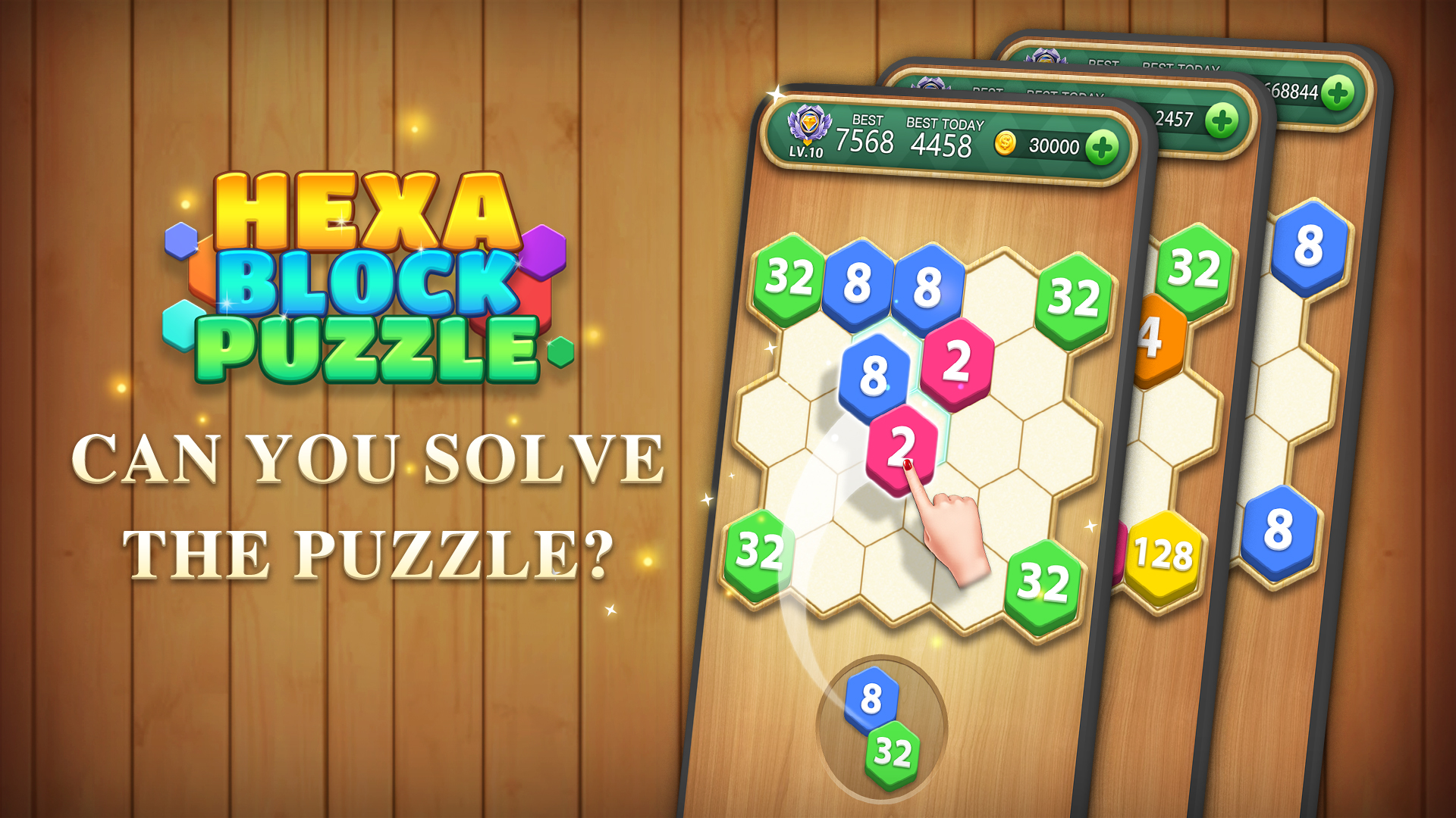 اسکرین شات 6 بازی Hexa Block Puzzle - Merge!