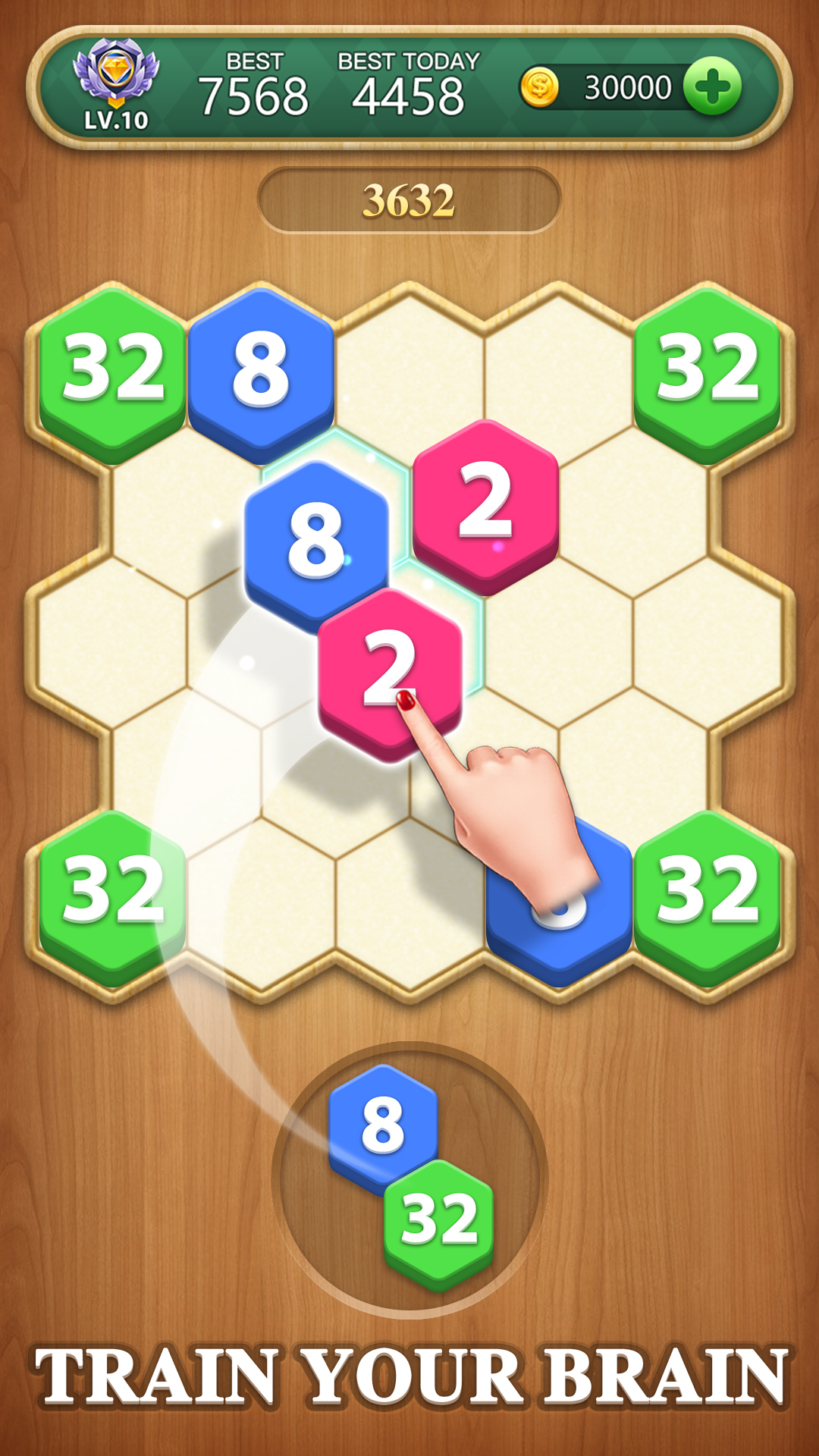 اسکرین شات 1 بازی Hexa Block Puzzle - Merge!