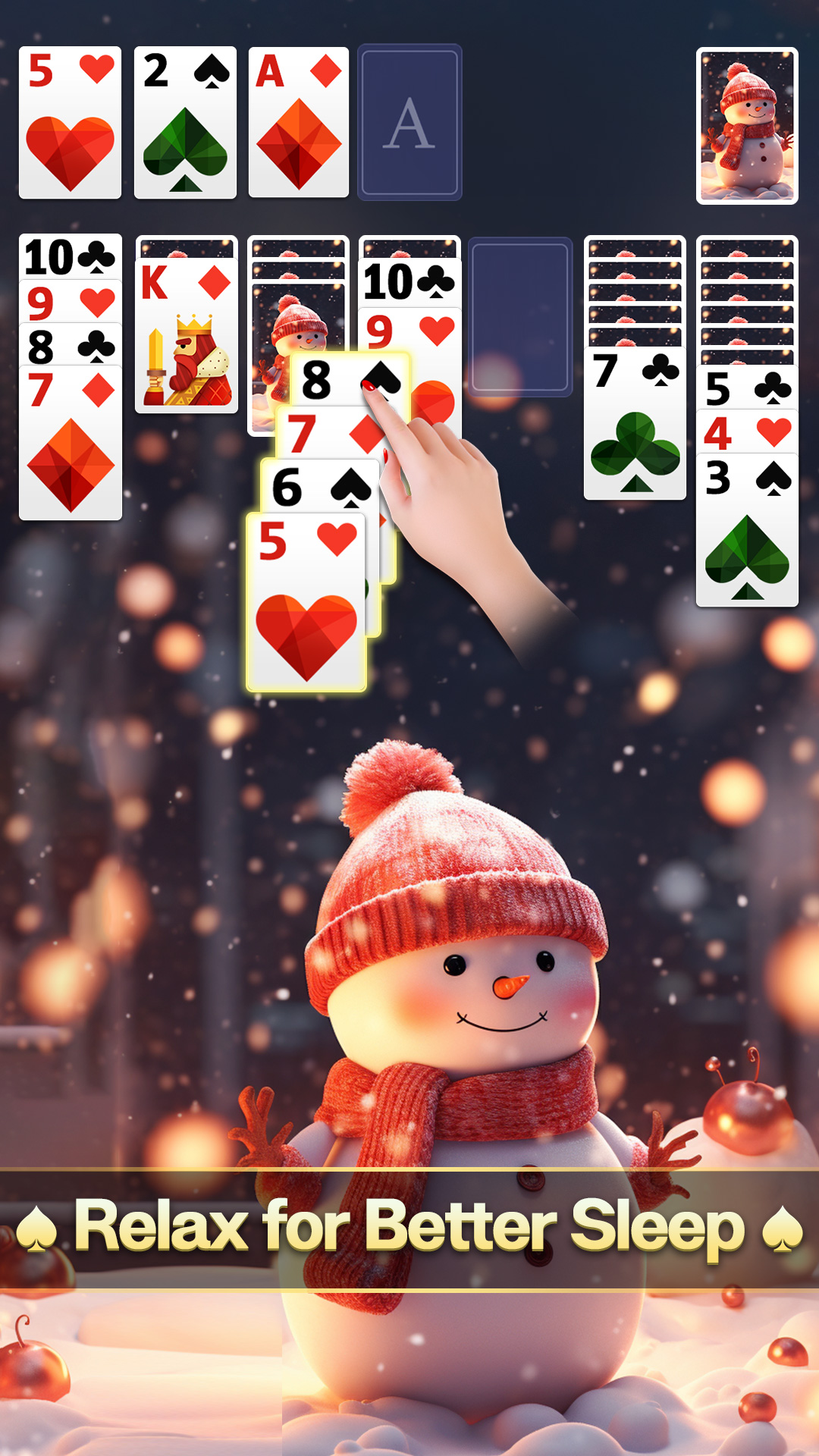 اسکرین شات 3 بازی Solitaire Daily - Card Games