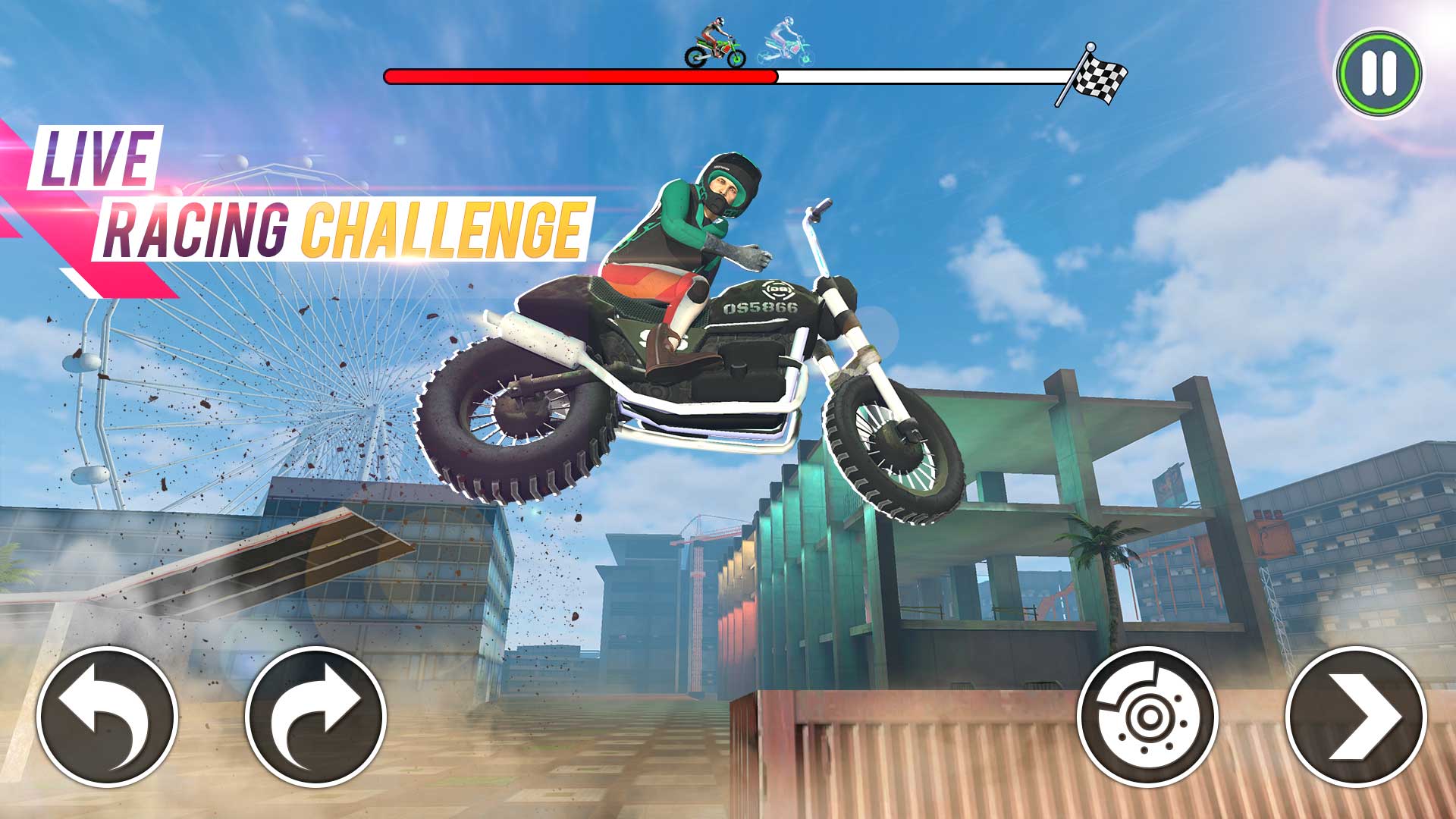 اسکرین شات 5 بازی Bike Stunt 3D - Bike Games