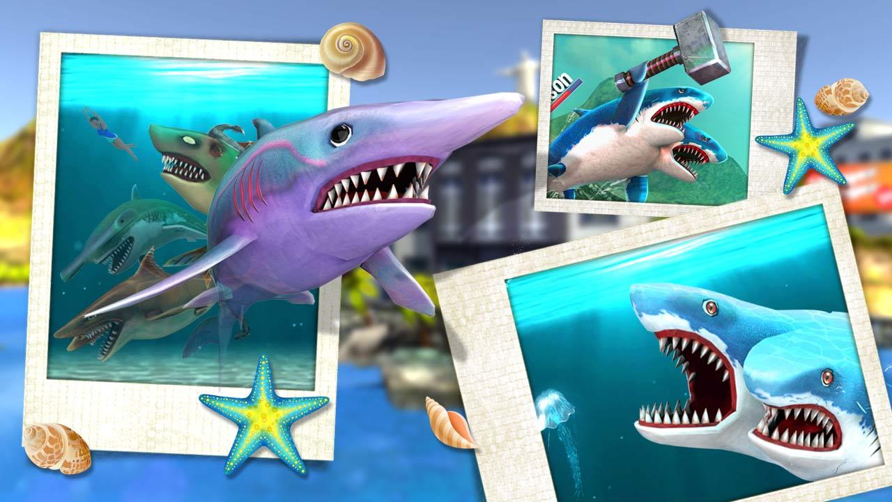 اسکرین شات 5 بازی Double Head Shark Attack PVP