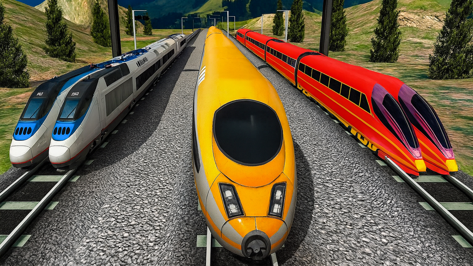 اسکرین شات 3 بازی Euro Train Driving PVP 2025