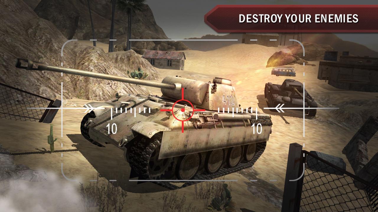 اسکرین شات 7 بازی Tank War Blitz 3D
